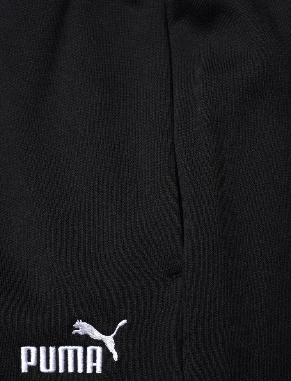 PUMA - ESS Small No. 1 Logo Comfort Straight Pants FL op - träningsbyxor - puma black - 2