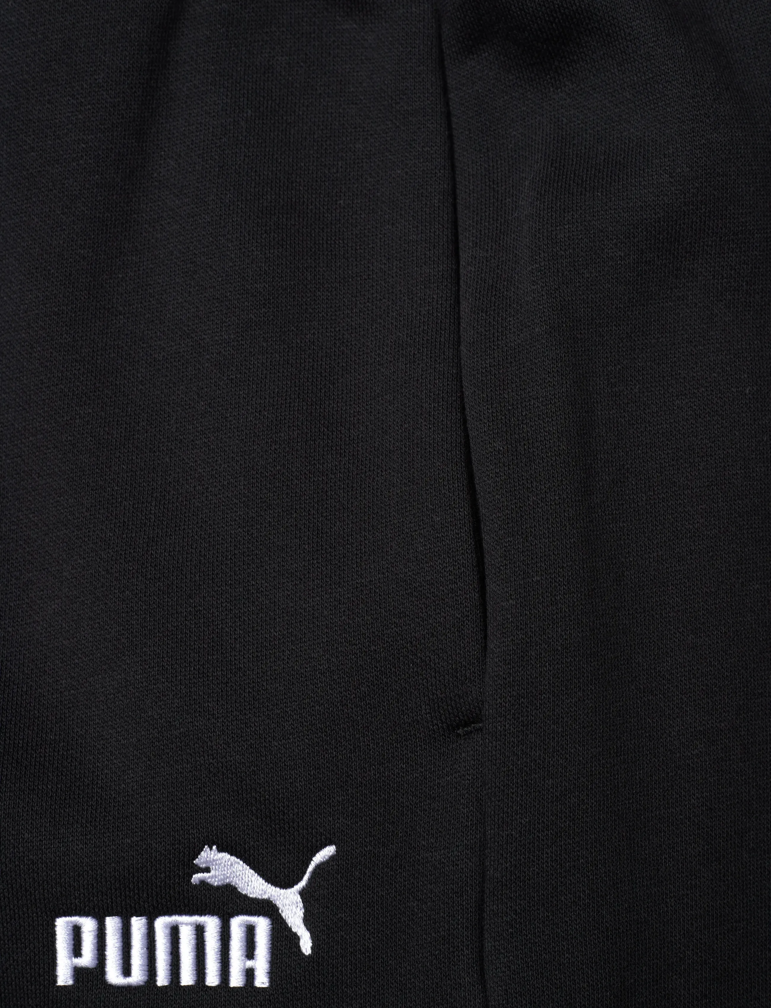 PUMA - ESS Small No. 1 Logo Comfort Straight Pants FL op - treninginės kelnės - puma black - 2