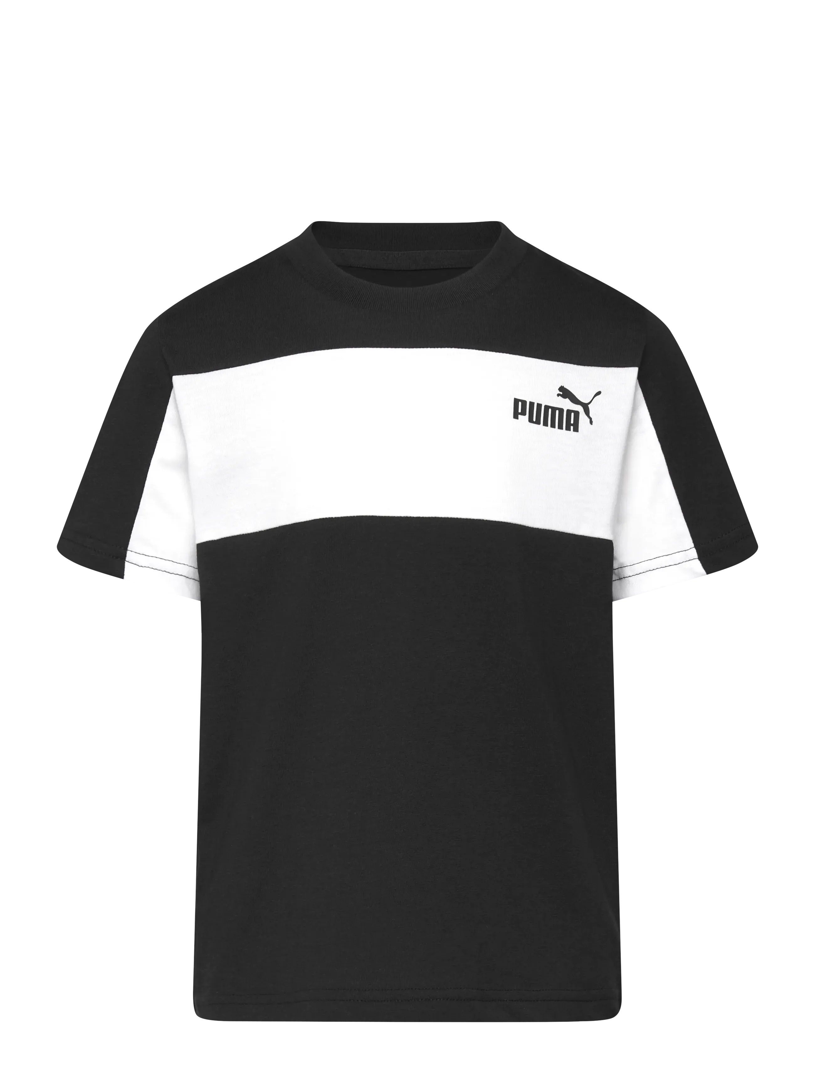 ESS BLOCK Small Logo Tee B - PUMA BLACK
