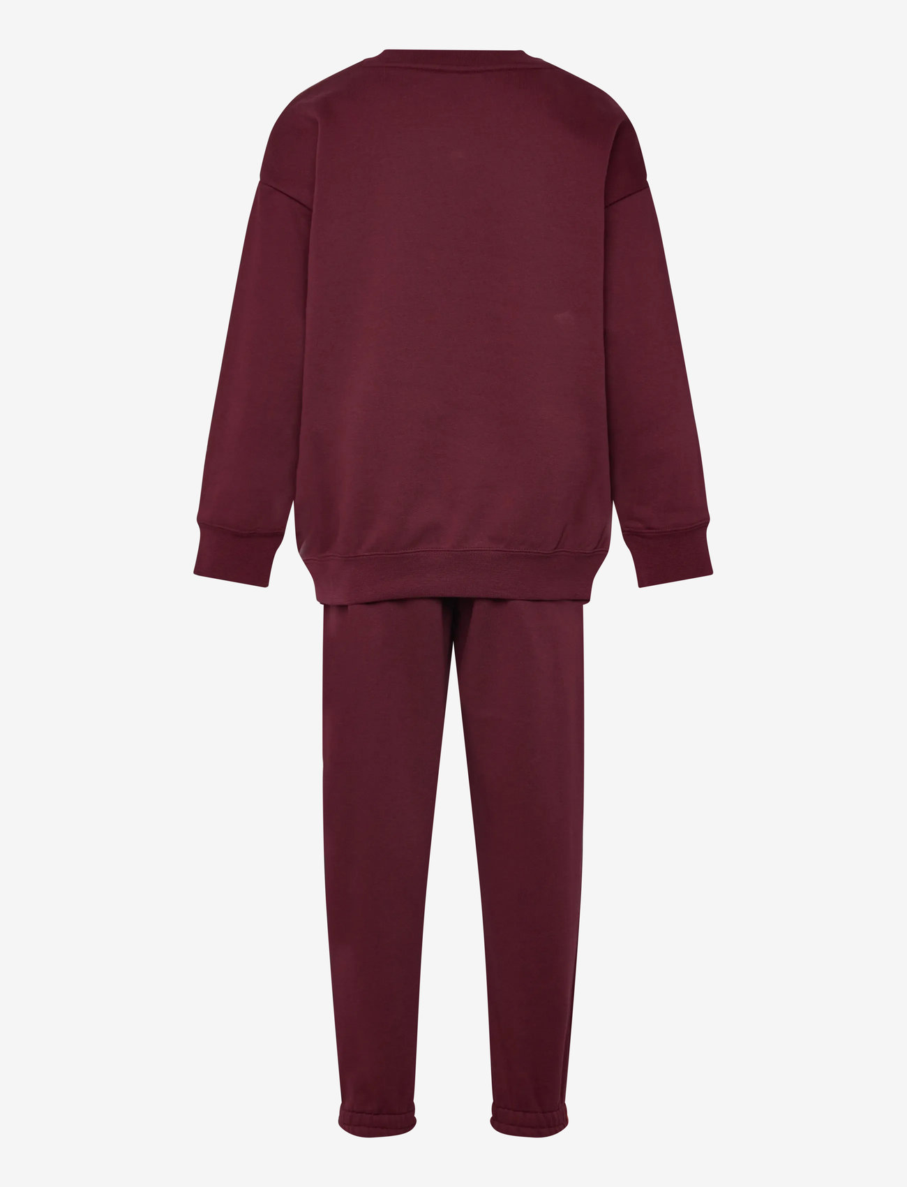 PUMA - Loungewear Oversized Sweat Suit G - sportiniai kostiumai - ruby shimmer - 1