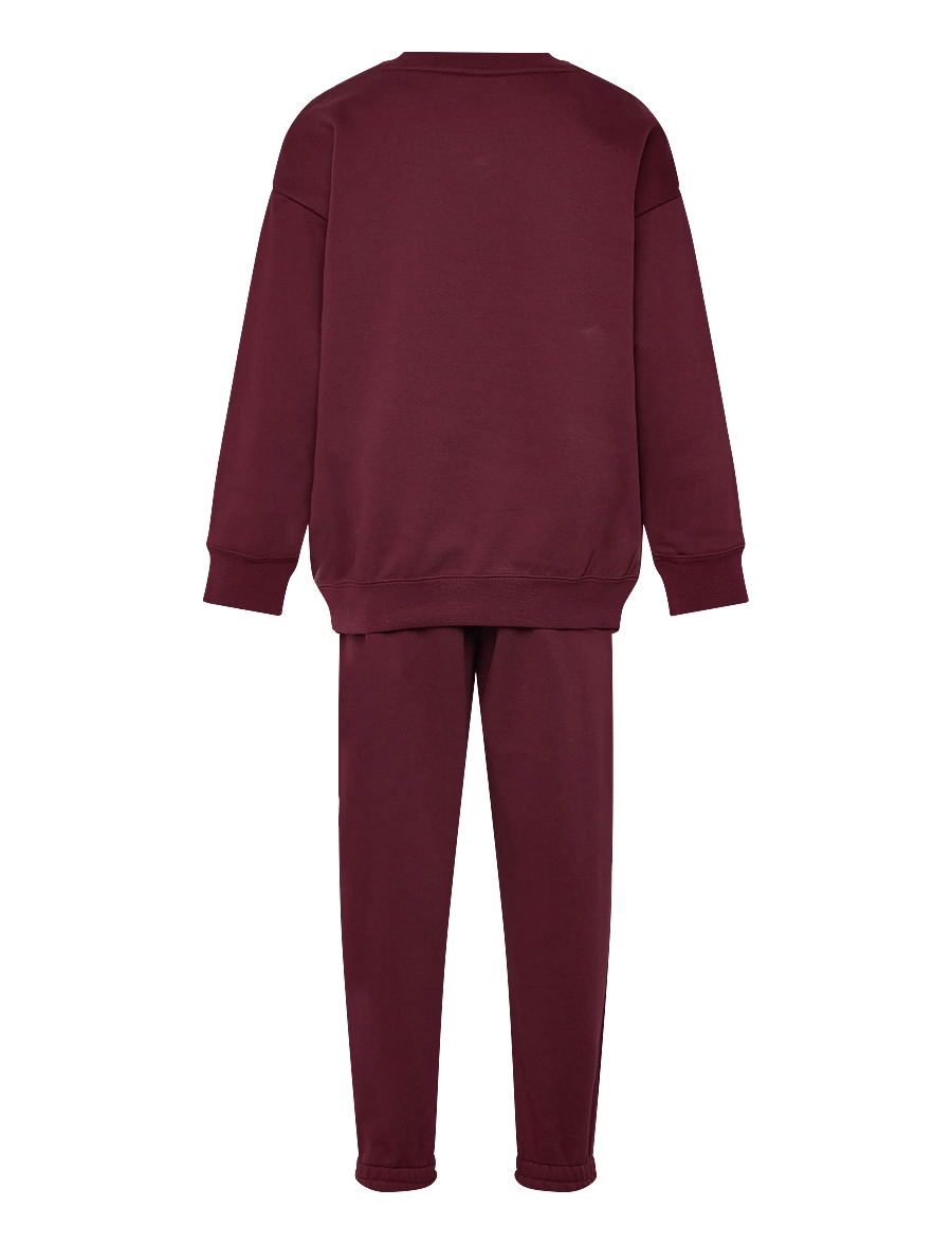 PUMA - Loungewear Oversized Sweat Suit G - trainingsanzug - ruby shimmer - 1