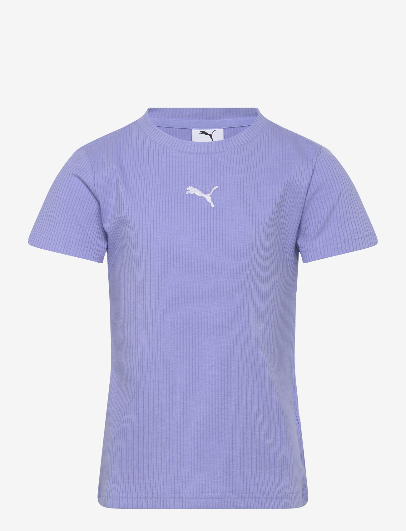 PUMA - ESS ELEVATED Rib Slim Tee G - sportstoppe - intense lavender - 0