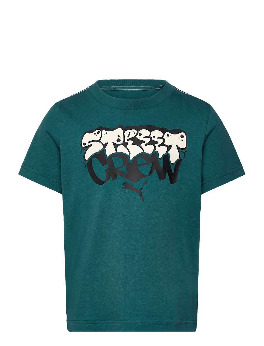 PUMA - MID90s Graphic Tee B - kortermede t-skjorter - emerald ice - 0