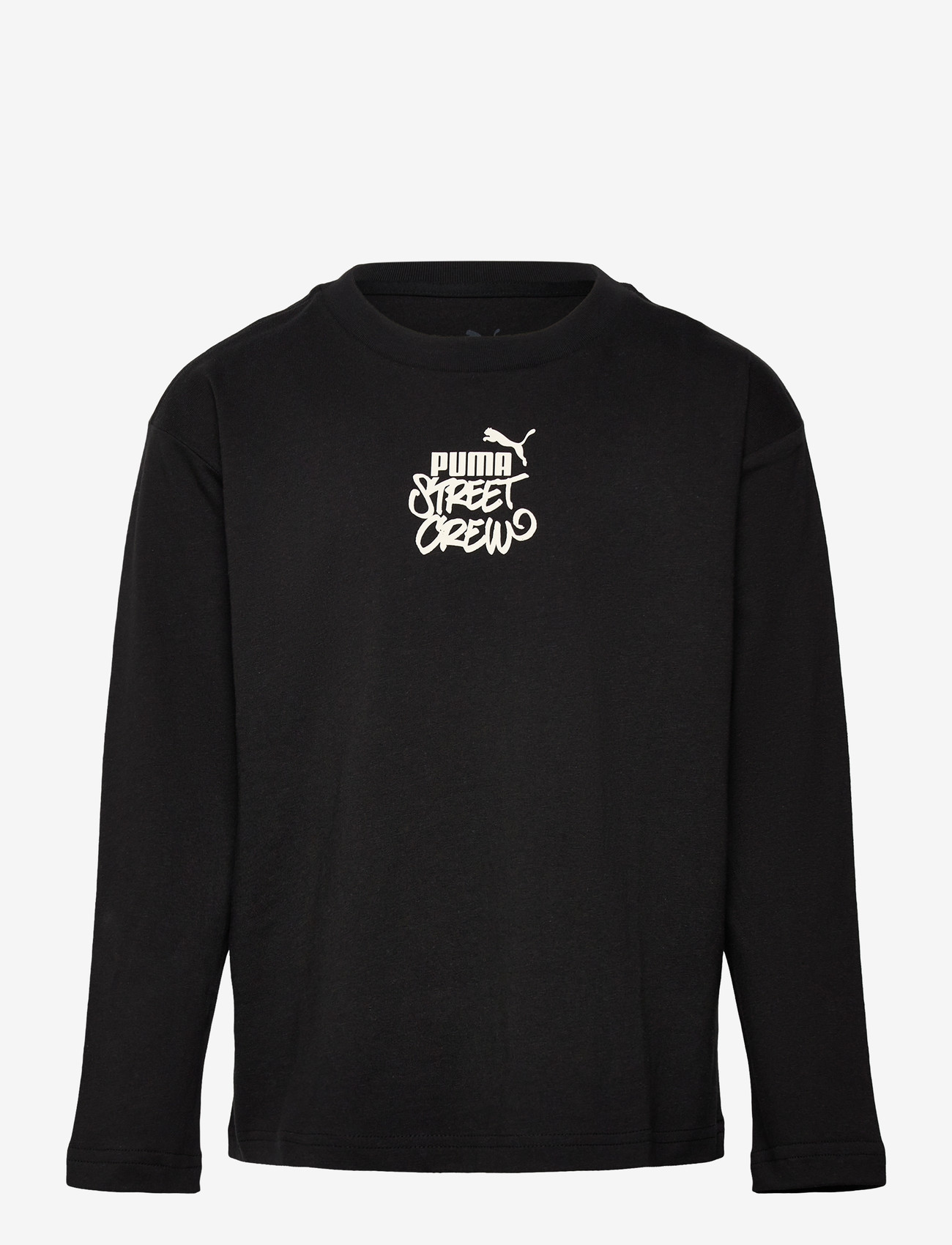 PUMA - MID90s SP Relaxed Longsleeve Tee B - langærmede skjorter - puma black - 0