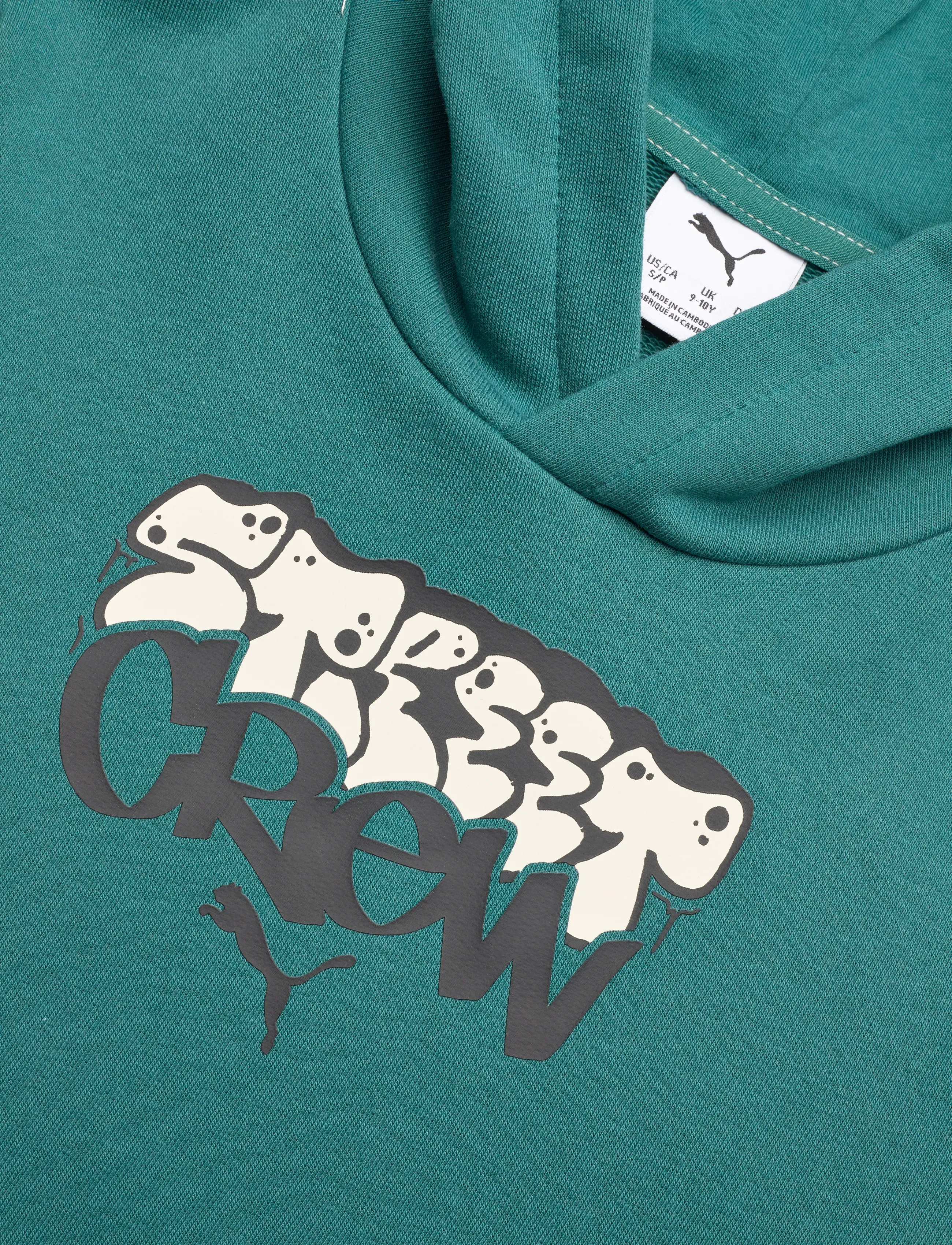 PUMA - MID90s Hoodie TR B - hættetrøjer - emerald ice - 2