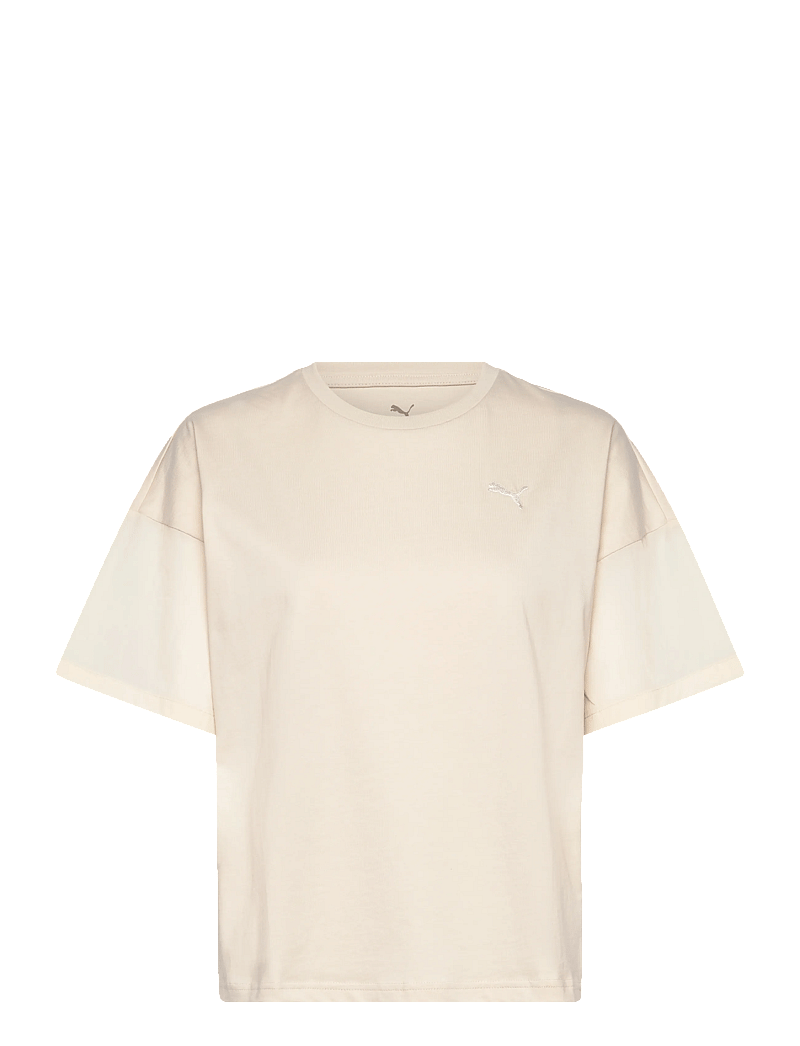 PUMA - HER Oversized Tee - t-shirts - alpine snow - 0