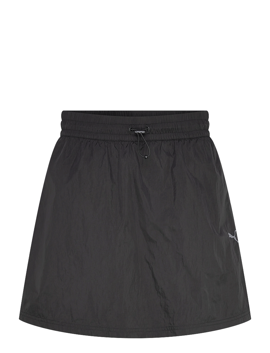 PUMA - HER Woven Skirt - kleider & röcke - puma black - 1