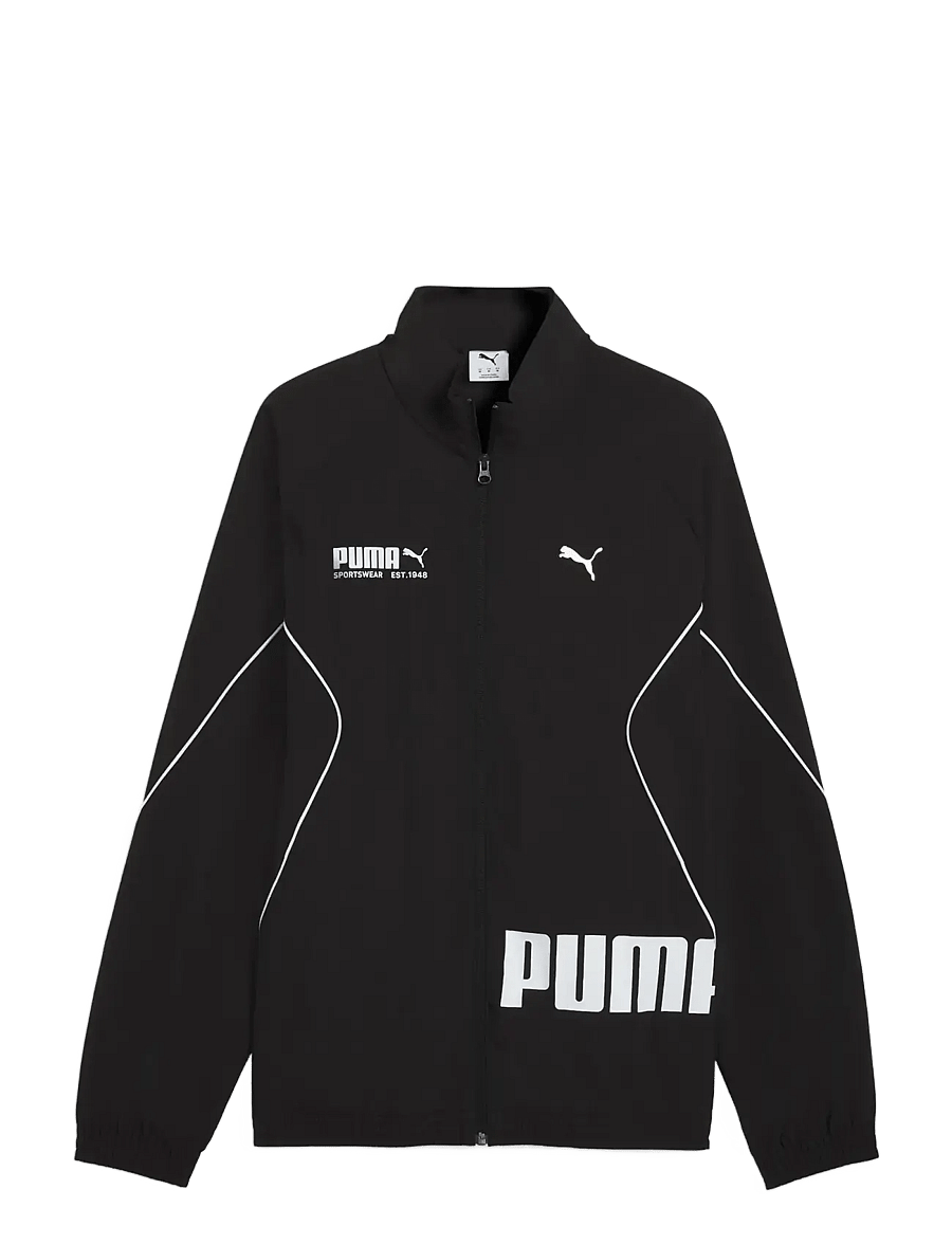 PUMA - PUMA SPORT Relaxed Woven Track Jacket - spordijakid - puma black - 1
