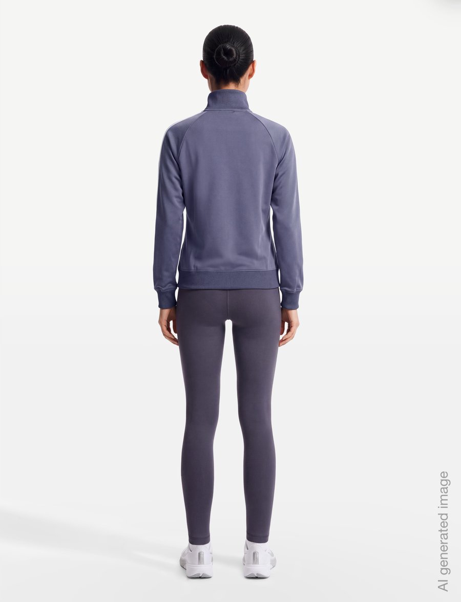 PUMA - ESS T7 Poly Track Jacket - träningsjackor - inky depths - 4
