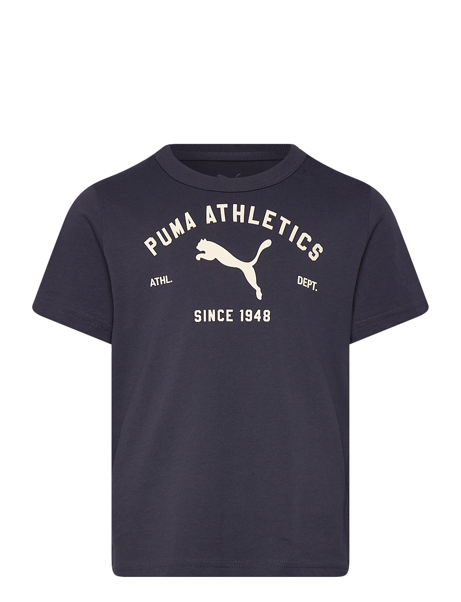 PUMA - PUMA CLASS Graphic Tee B - sportstopper - new navy - 0
