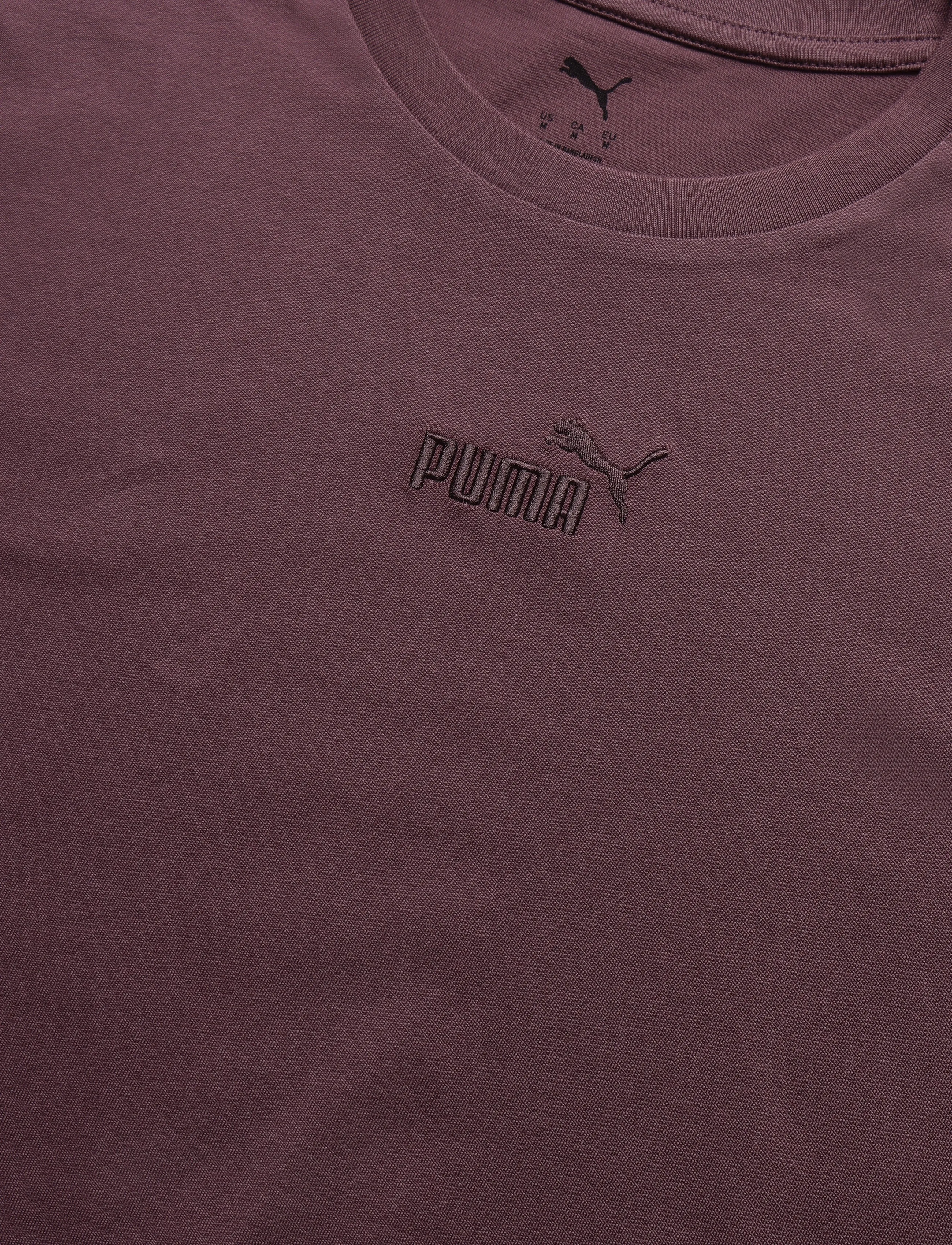 PUMA - ESS Small No.1 Logo centered Tee - rich cocoa - 2