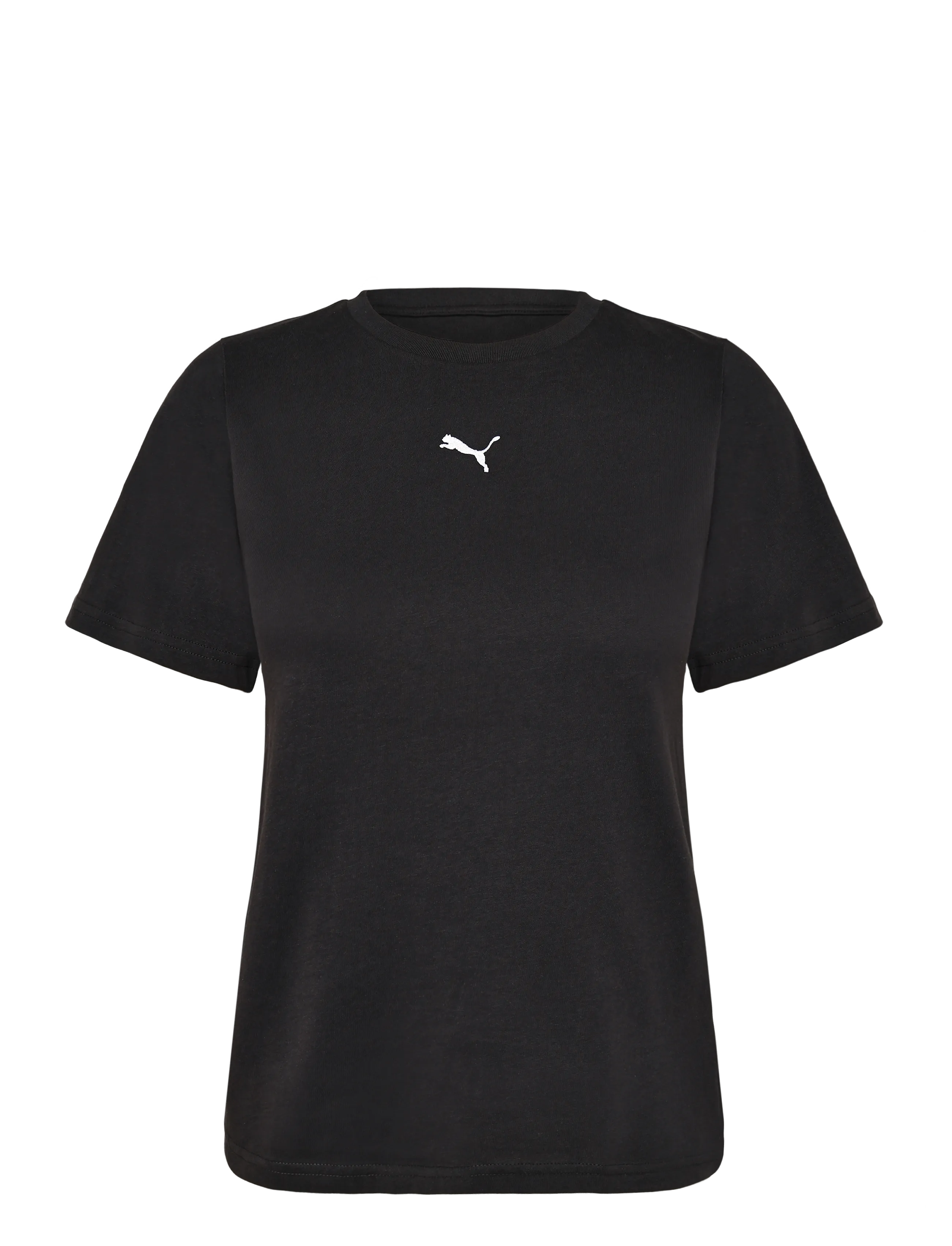 PUMA - ESS Centered Cat Logo Tee - alussärgid ja t-särgid - puma black - 0