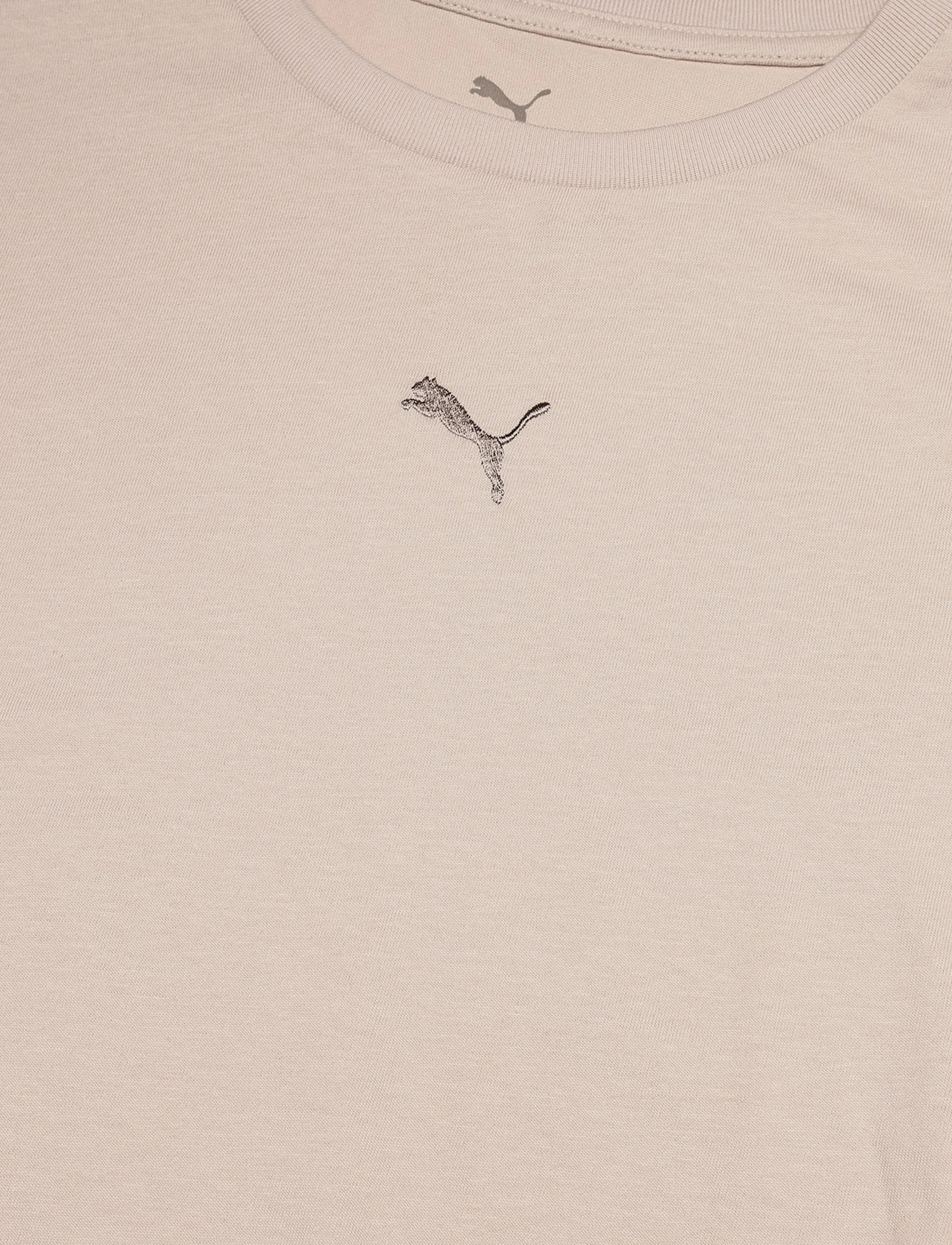 PUMA - ESS Centered Cat Logo Tee - alussärgid ja t-särgid - silver fog - 2