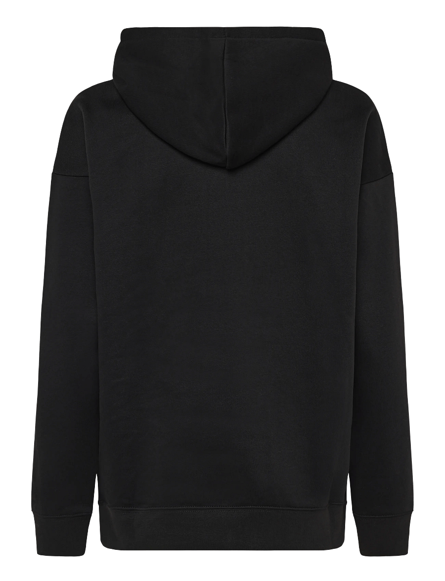 PUMA - ESS Centered Cat Logo Relaxed Hoodie FL - sweatshirts - puma black - 1