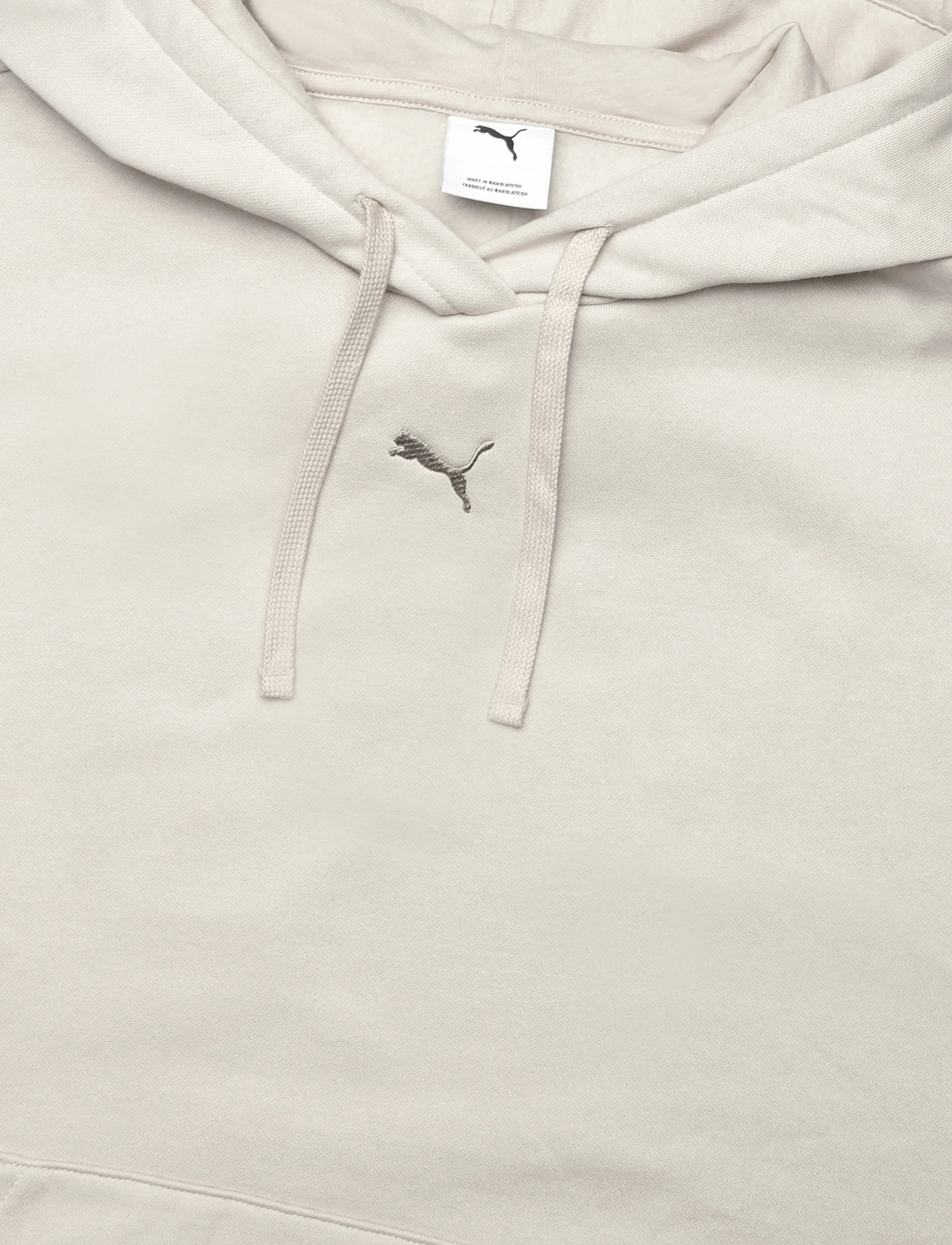 PUMA - ESS Centered Cat Logo Relaxed Hoodie FL - tops - silver fog - 2