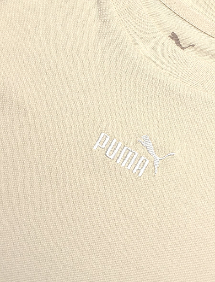 PUMA - ESS Small No.1 Logo Centered Tee B - t-shirts à manches courtes - alpine snow - 2