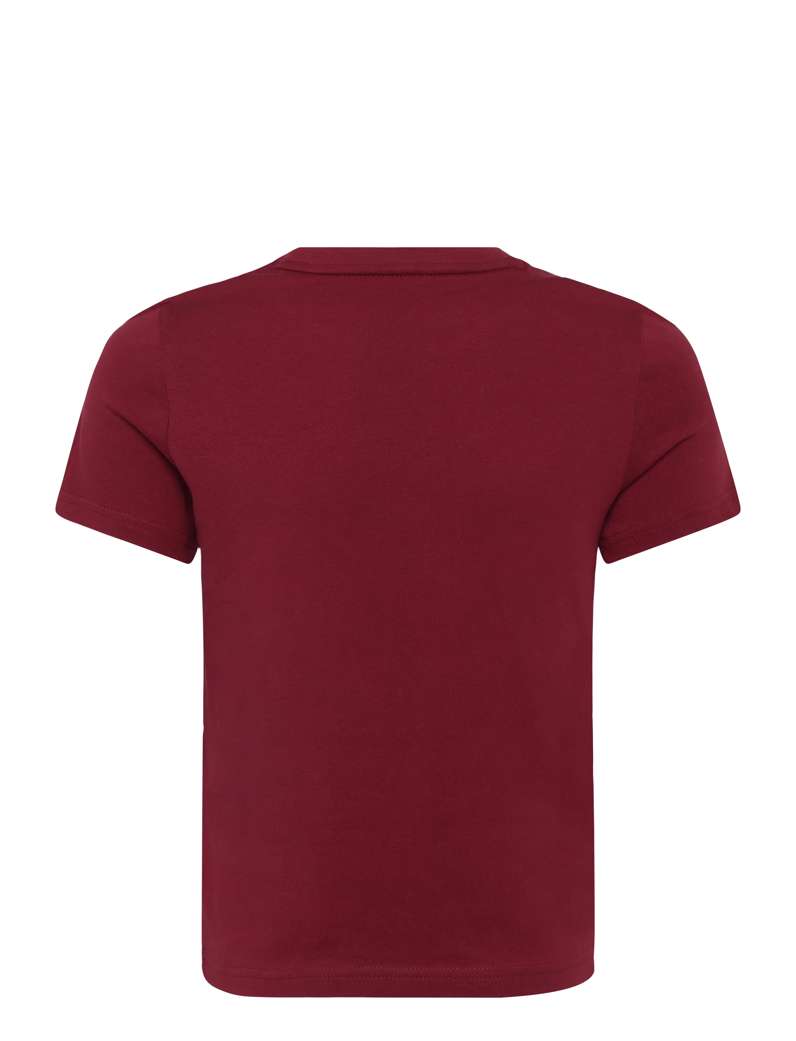 PUMA - ESS Small No.1 Logo Centered Tee B - kortärmade t-shirts - garnet glow - 1
