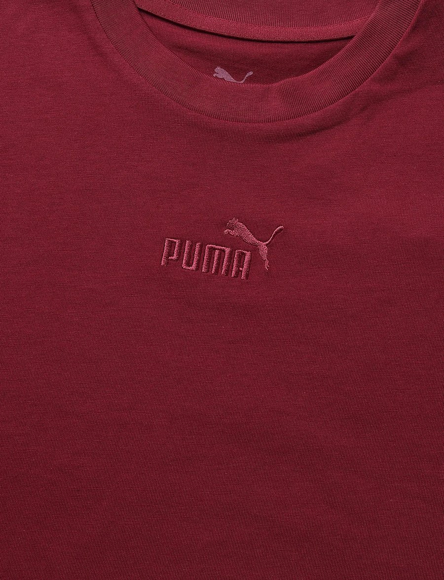 PUMA - ESS Small No.1 Logo Centered Tee B - kurzärmelig - garnet glow - 2