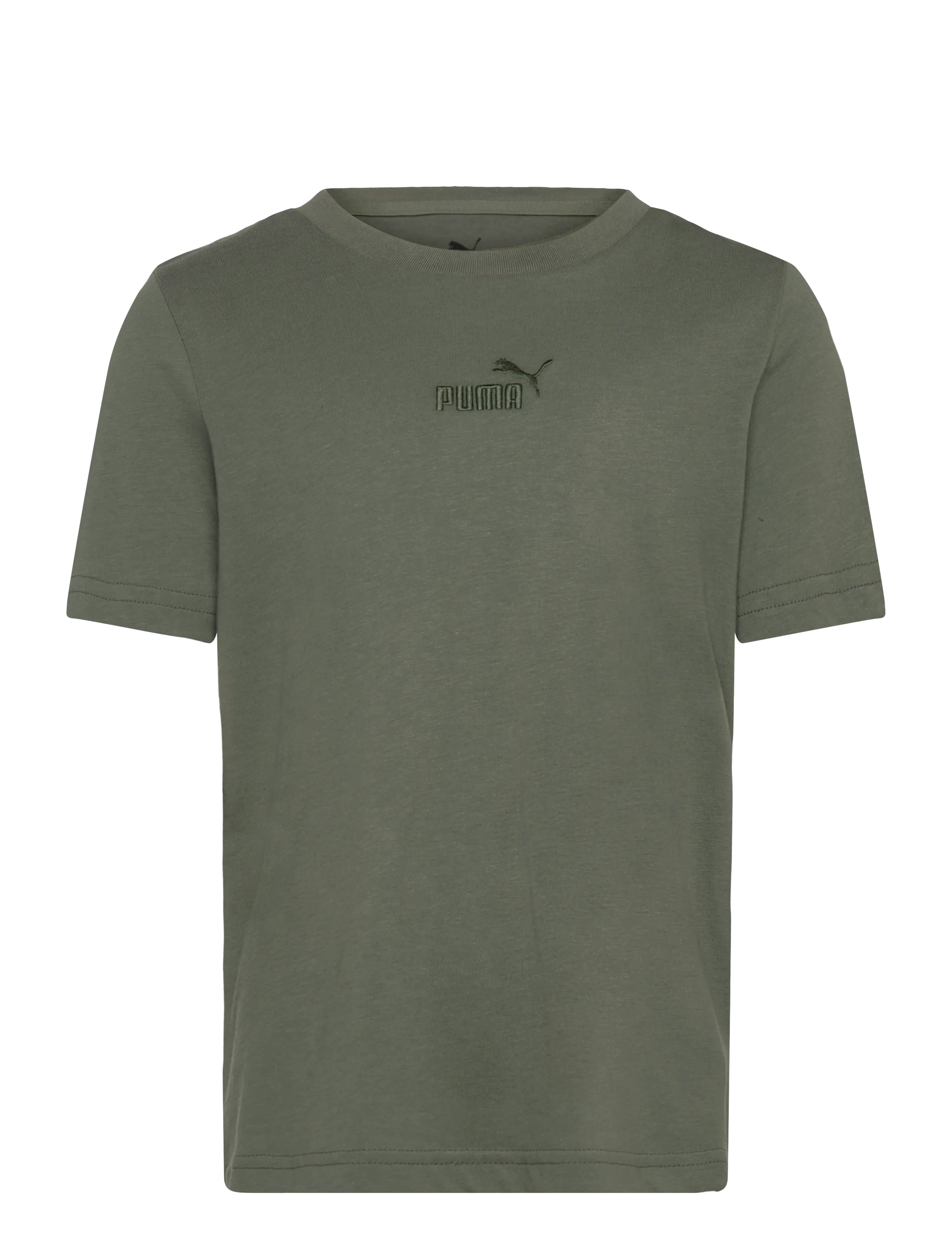 PUMA ESS Small No.1 Logo Centered Tee B - Riided - MOSS VEIL / khaki/green