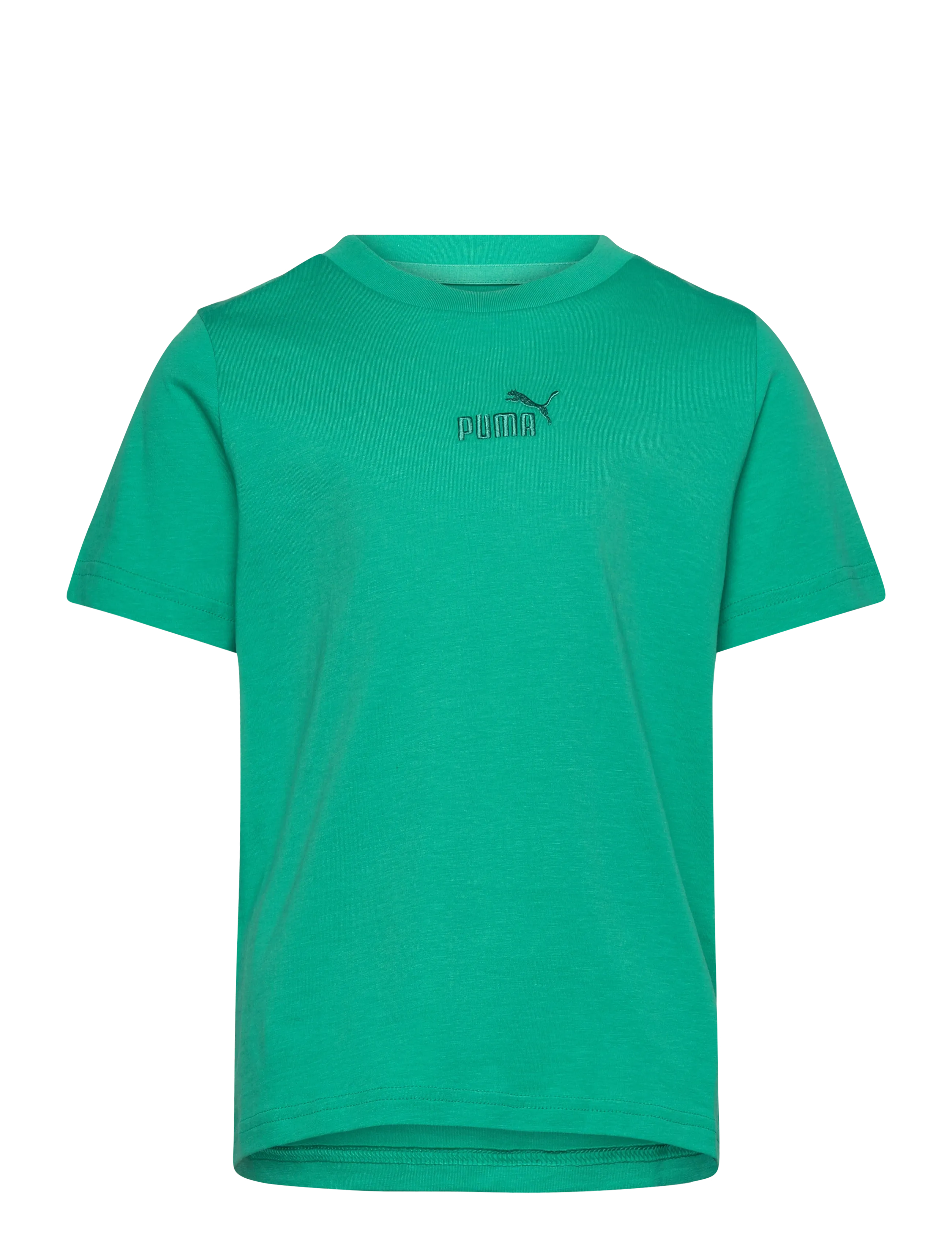 PUMA ESS Small No.1 Logo Centered Tee B - Sportoberteile - VIBRANT GREEN / green