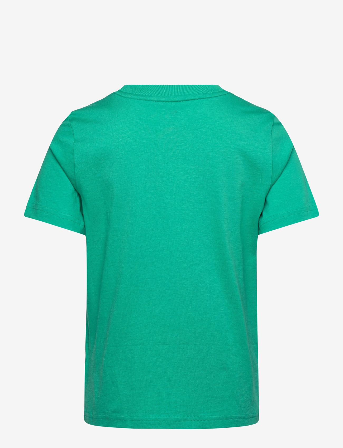 PUMA - ESS Small No.1 Logo Centered Tee B - sports tops - vibrant green - 1