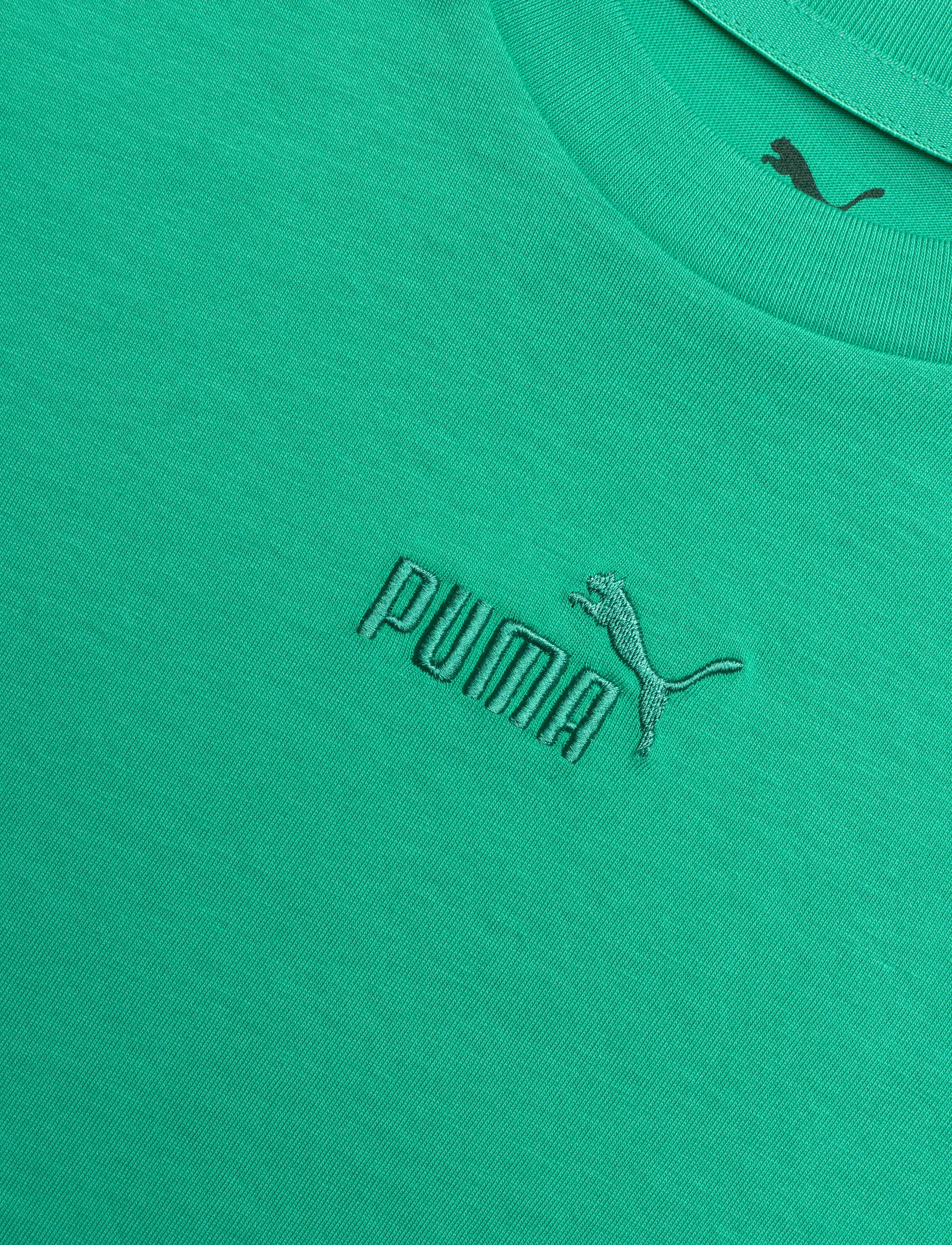 PUMA - ESS Small No.1 Logo Centered Tee B - sportoberteile - vibrant green - 2