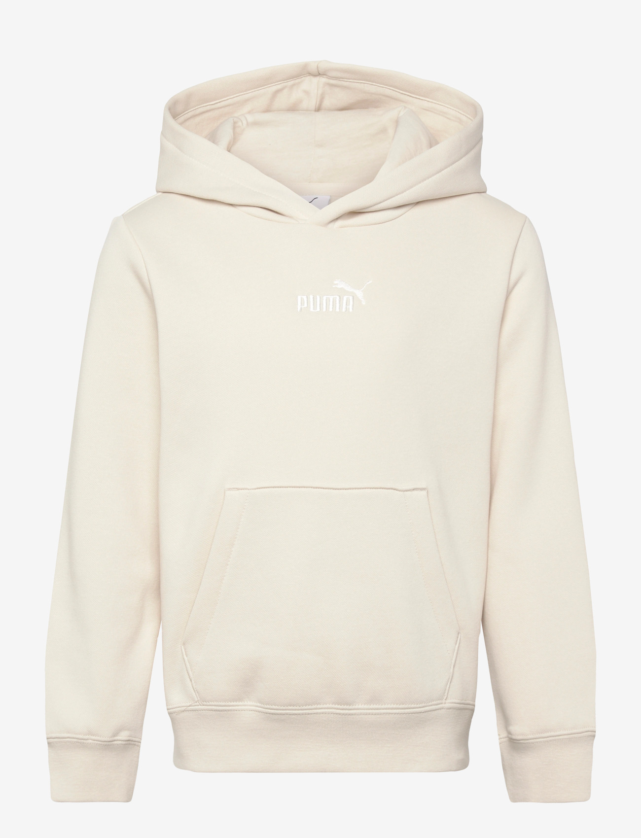 PUMA - ESS Small No.1 Logo Centered Hoodie FL B - hættetrøjer - alpine snow - 0