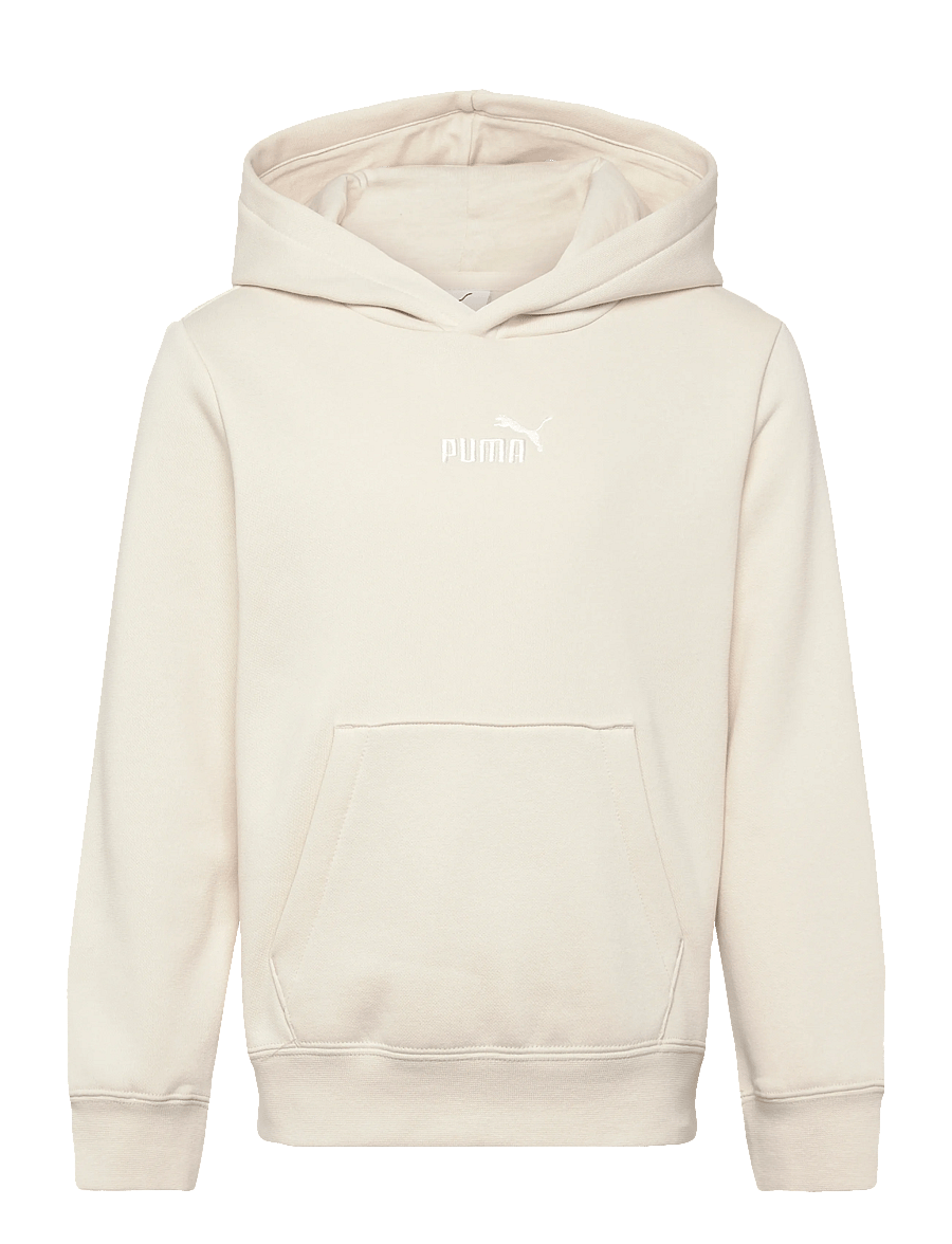 PUMA - ESS Small No.1 Logo Centered Hoodie FL B - kapuzenpullover - alpine snow - 0