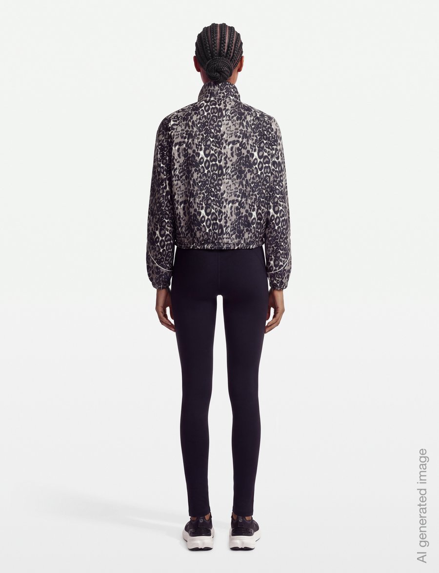 PUMA - PUMA SPORT ANIMAL Relaxed AOP Full-Zip Woven Jacket - vabaaja jakid - mouse gray - 4