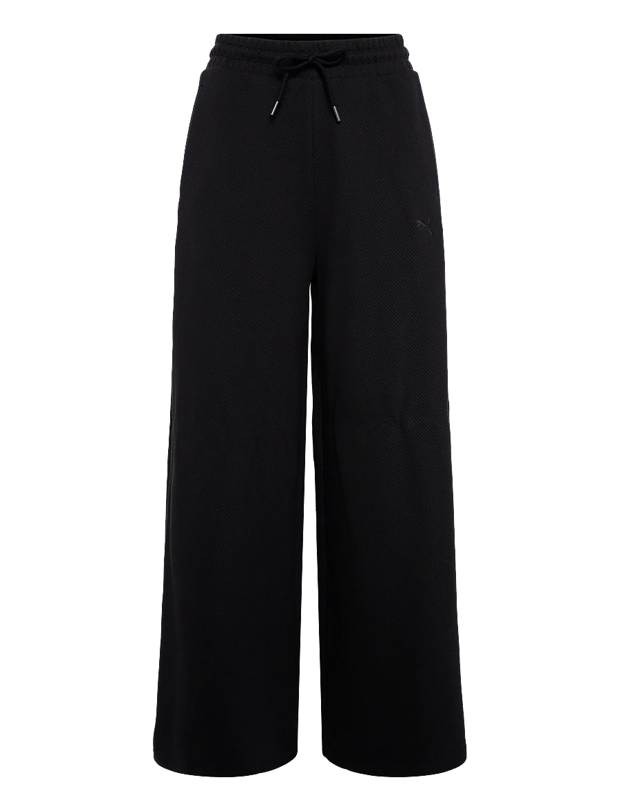 PUMA - PUMA CLASS Relaxed Wide Leg Pants - casual - puma black - 0