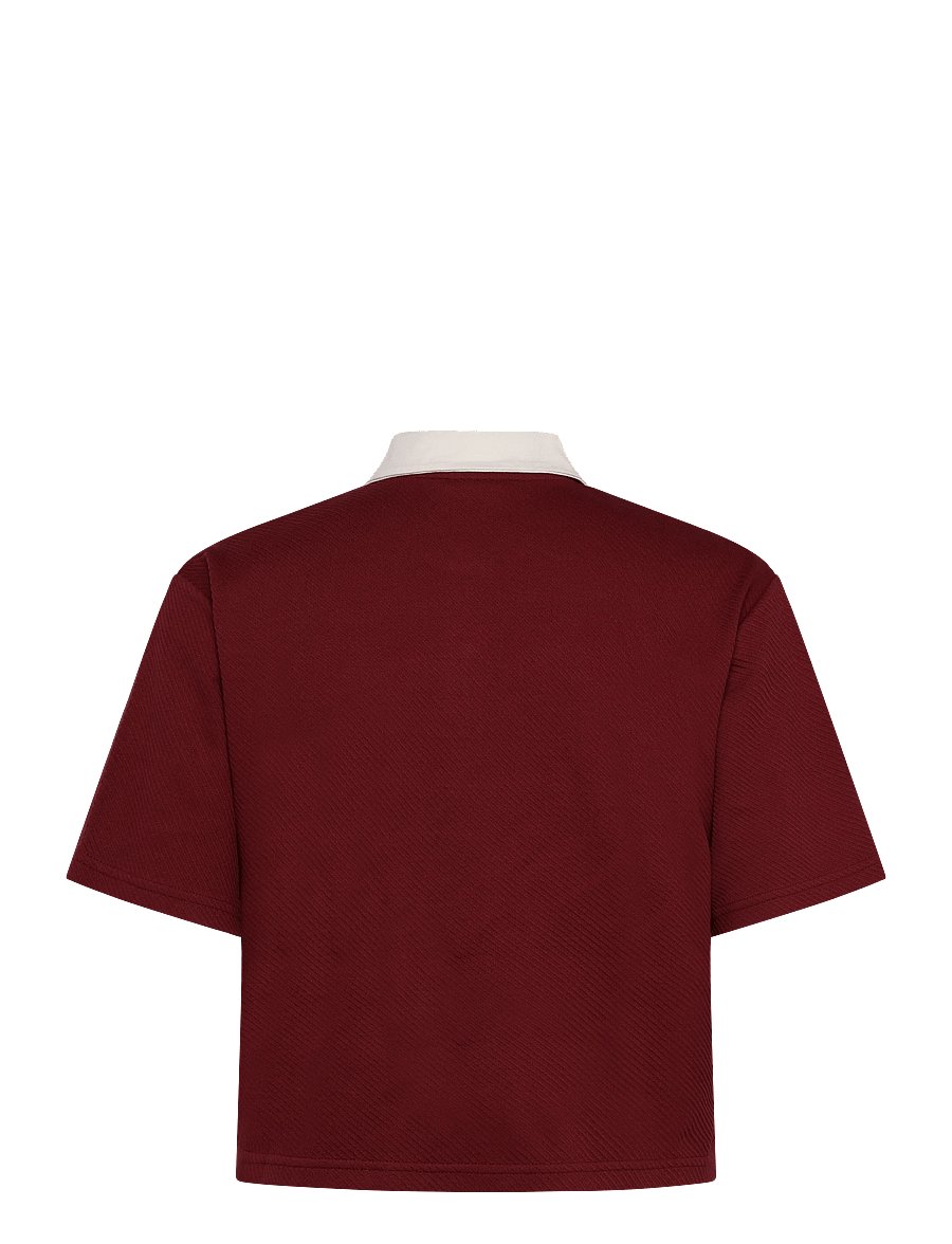 PUMA - PUMA CLASS Relaxed Polo Tee - toppar & t-shirts - garnet glow - 1