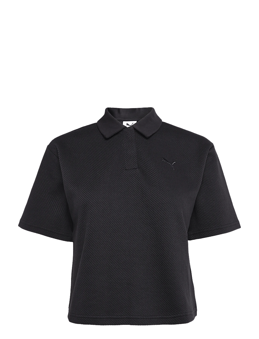 PUMA - PUMA CLASS Relaxed Polo Tee - toppe & t-shirts - puma black - 0