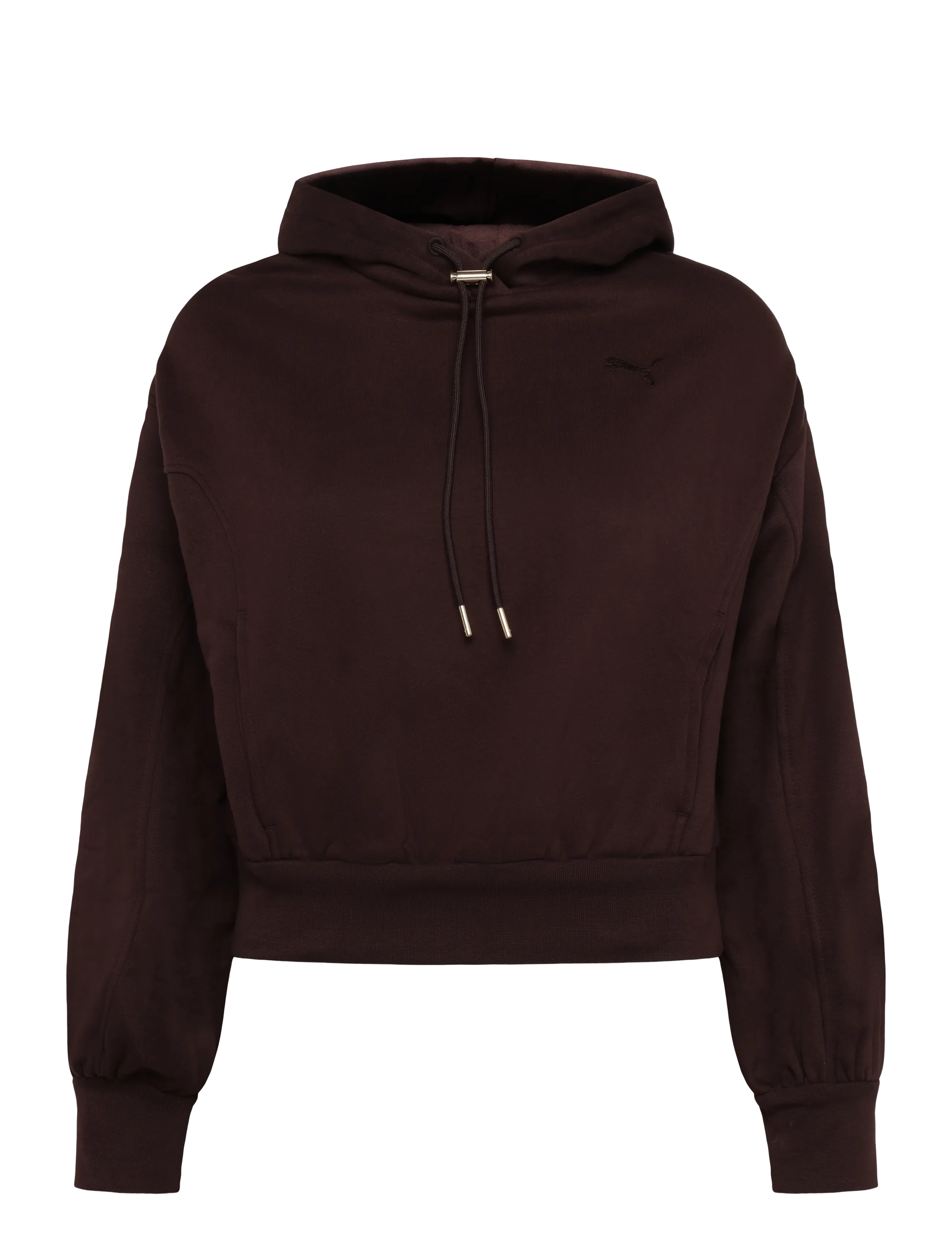 PUMA HER Relaxed Hoodie FL - Sweatshirts - CHOCOLATE FONDUE / brown
