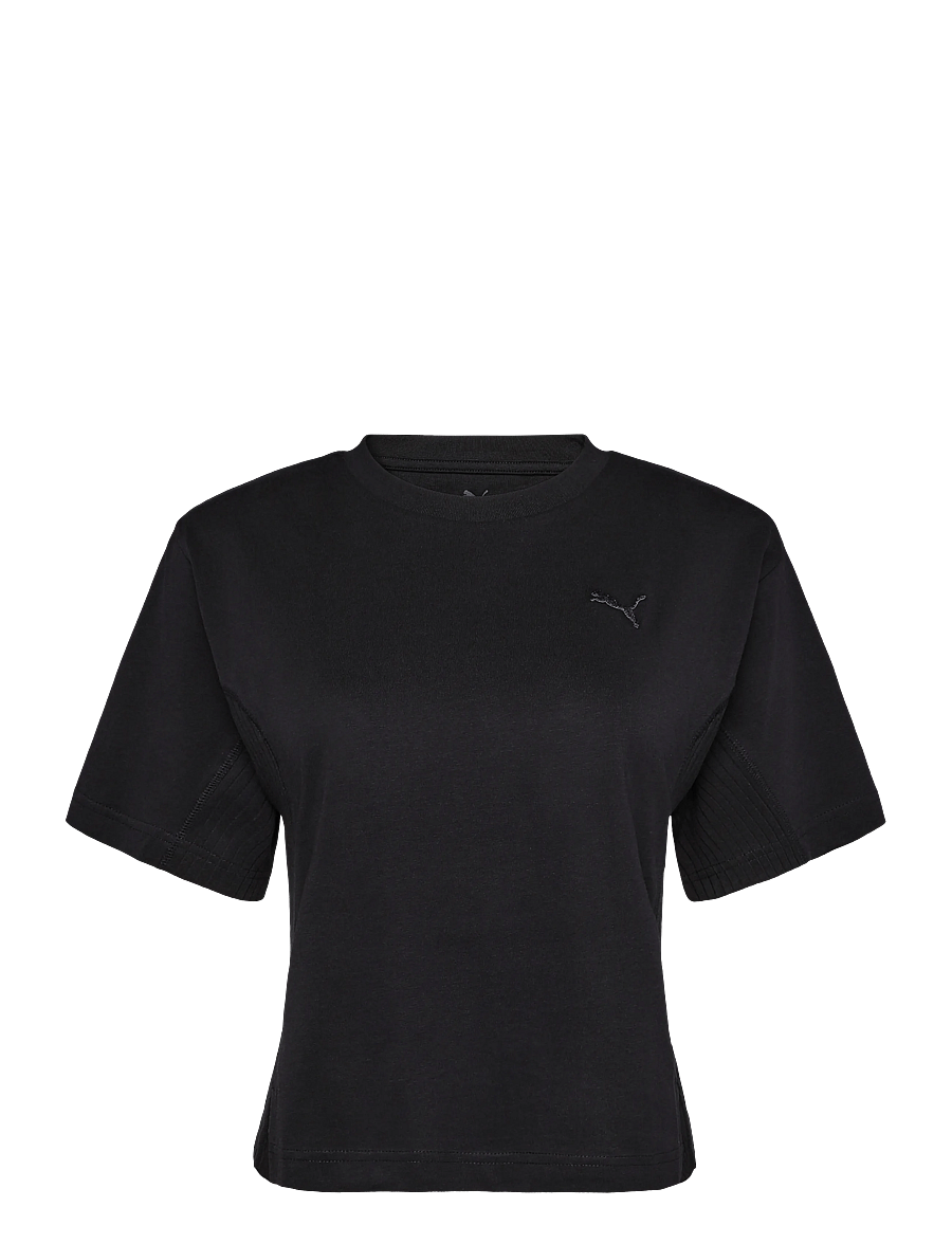 PUMA - HER Relaxed Tee - t-shirts - puma black - 0