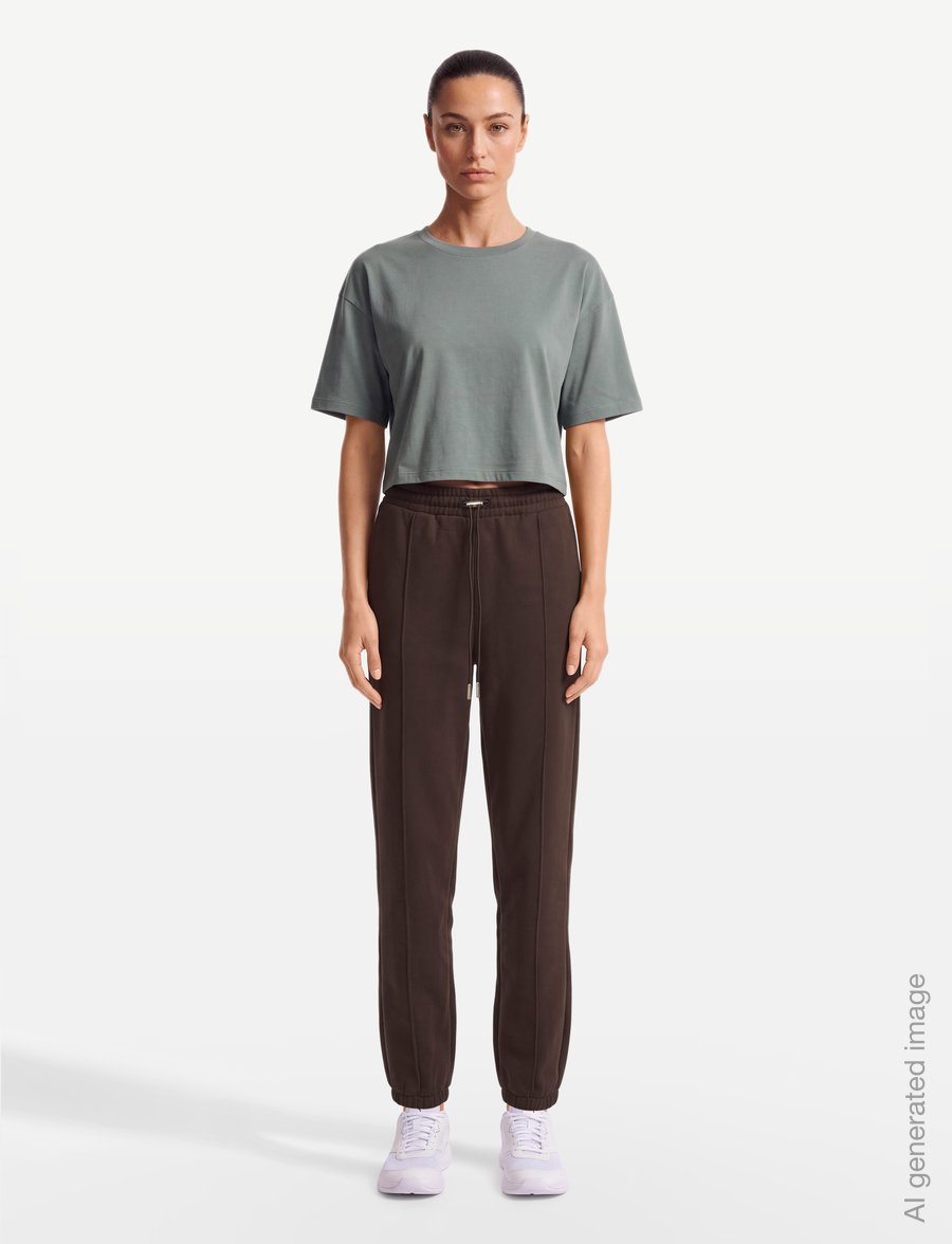 PUMA - HER Comfort Pants FL - trainingshosen - chocolate fondue - 0