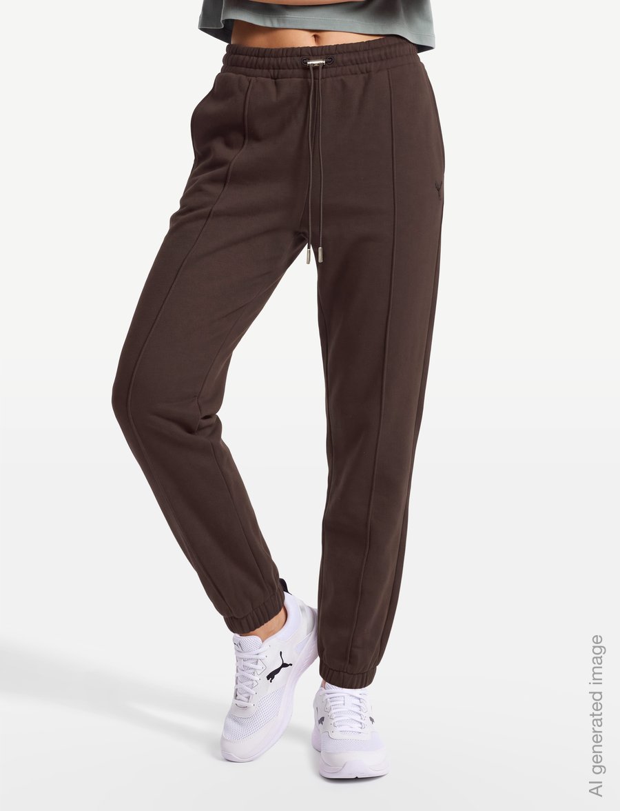 PUMA - HER Comfort Pants FL - trainingshosen - chocolate fondue - 3