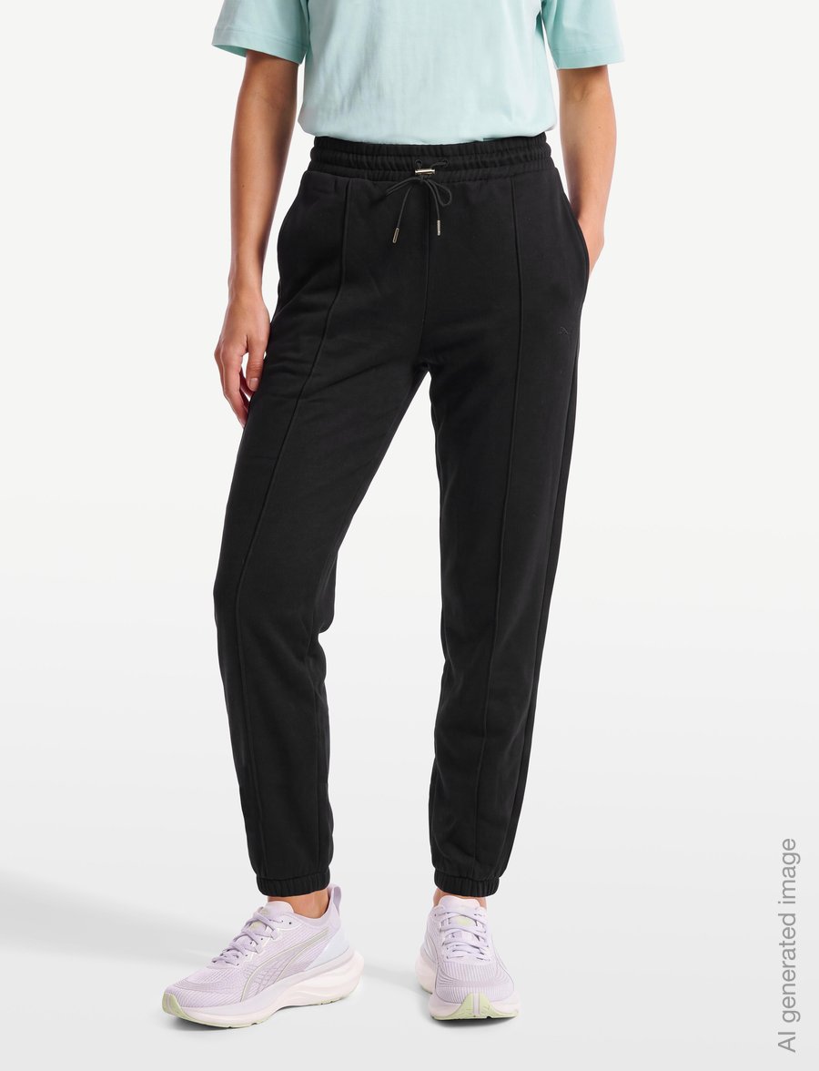 PUMA - HER Comfort Pants FL - träningsbyxor - puma black - 3