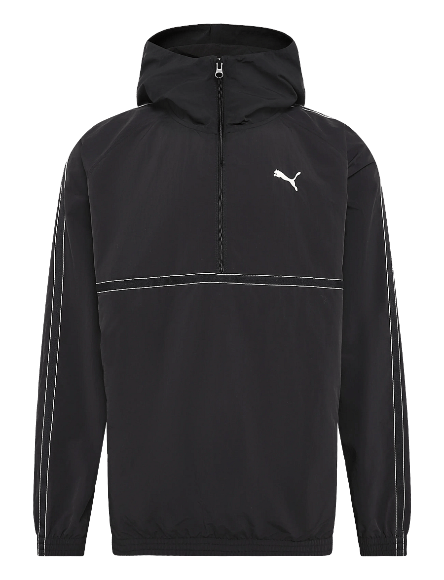 PUMA - PUMA CLASS Relaxed Pinnacle Half-Zip Hoodie - Õueriided - puma black - 0