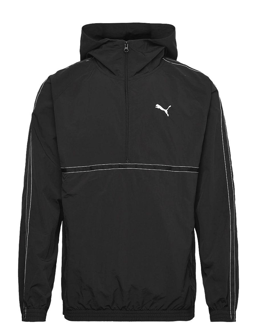 PUMA - PUMA CLASS Relaxed Pinnacle Half-Zip Hoodie - Õueriided - puma black - 0