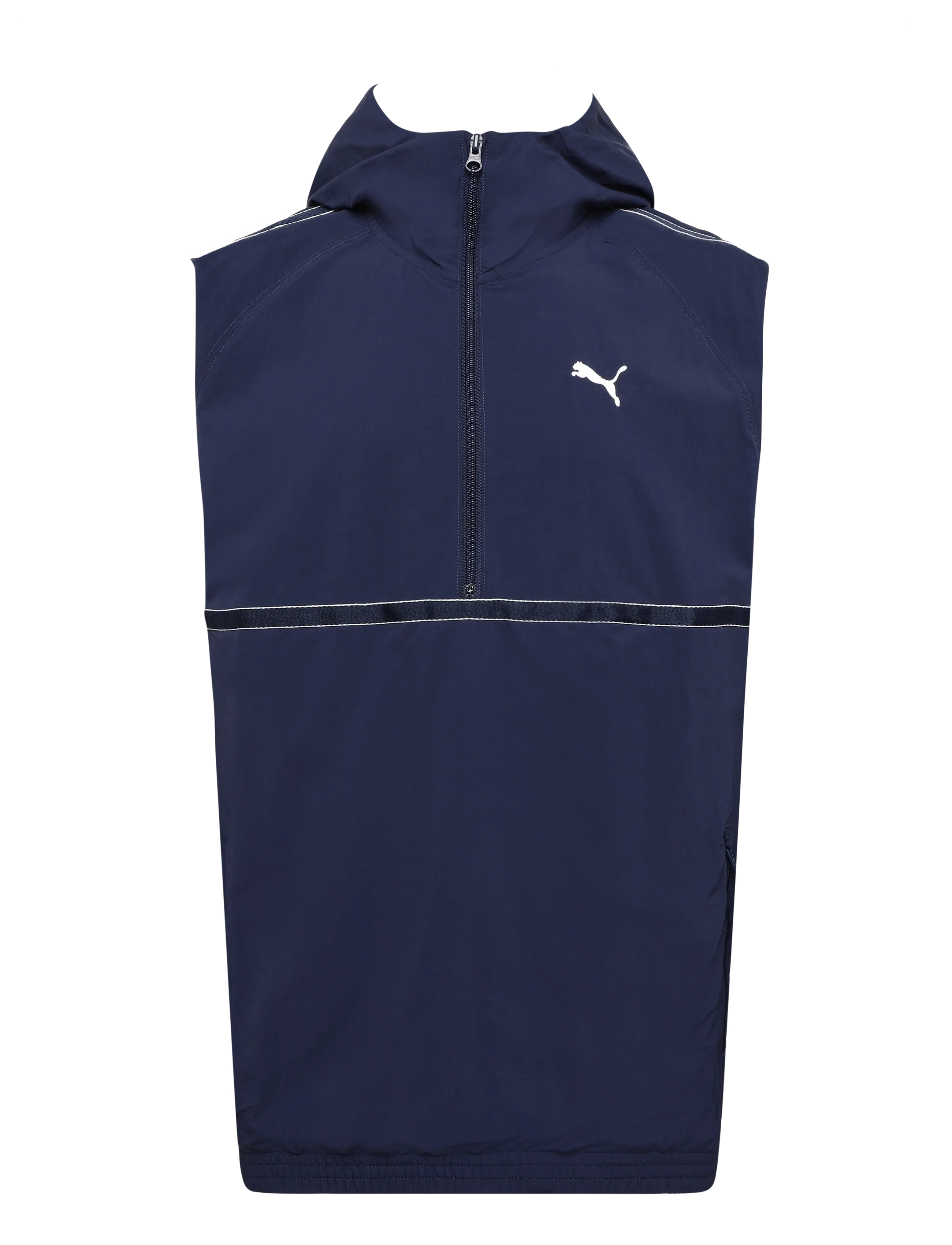 PUMA PUMA CLASS Relaxed Pinnacle Half-Zip Hoodie - Vis alt - PUMA NAVY / navy