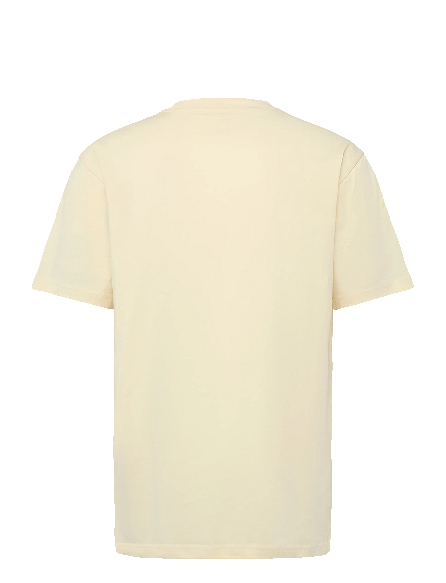 PUMA - ESS ELEVATED TAPE Relaxed Tee - t-shirts - buttercream - 1