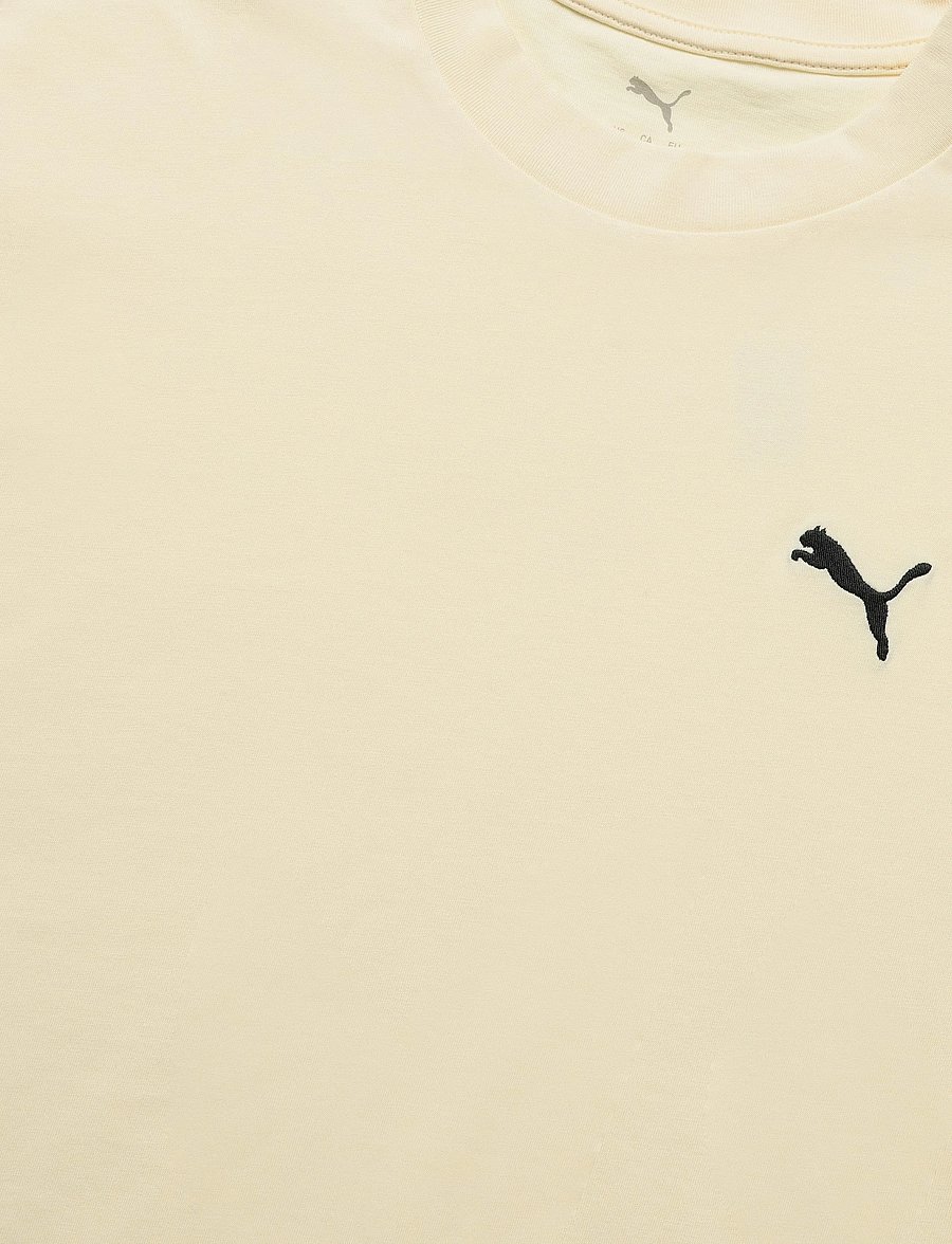 PUMA - ESS ELEVATED TAPE Relaxed Tee - t-shirts - buttercream - 2