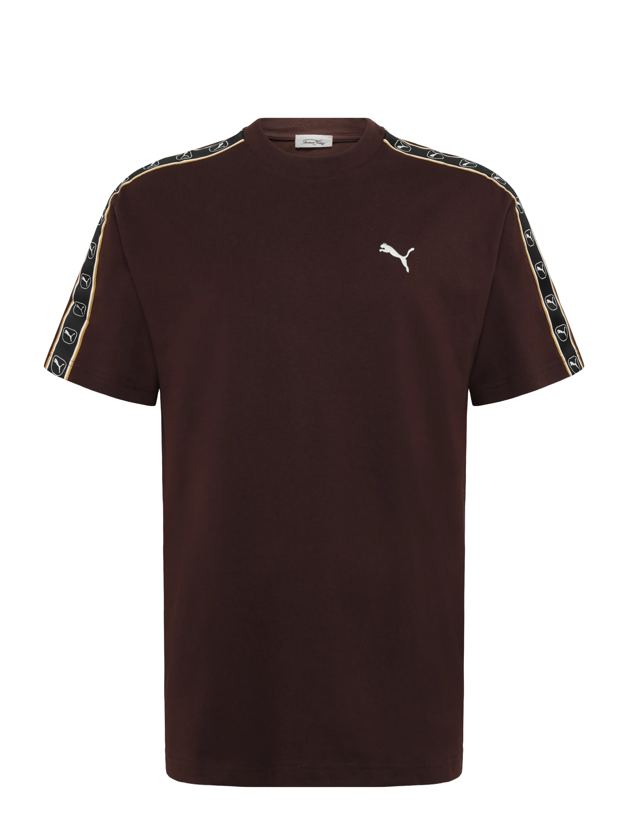 PUMA ESS ELEVATED TAPE Relaxed Tee - Neuheiten - CHOCOLATE FONDUE / brown
