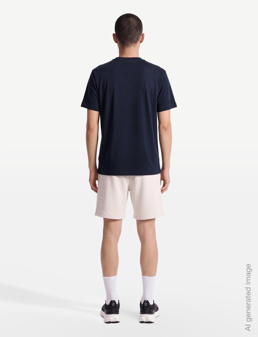 PUMA - ESS ELEVATED TAPE Relaxed Tee - tops & t-shirts - puma navy - 4