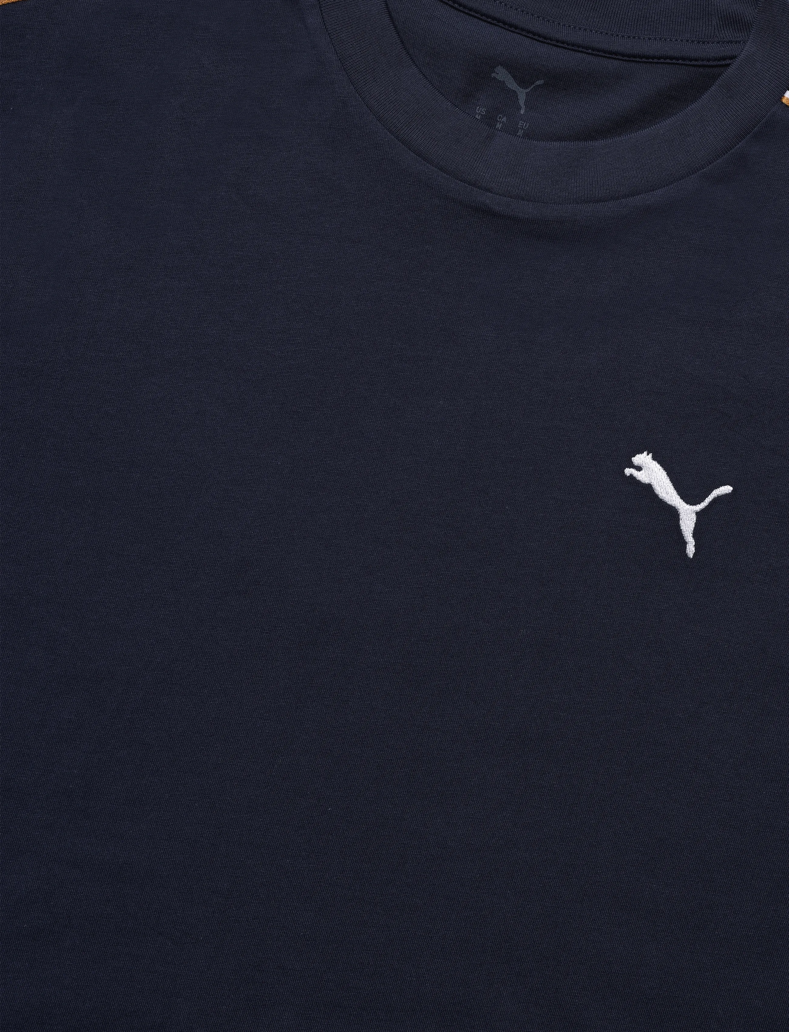 PUMA - ESS ELEVATED TAPE Relaxed Tee - t-shirts - puma navy - 2