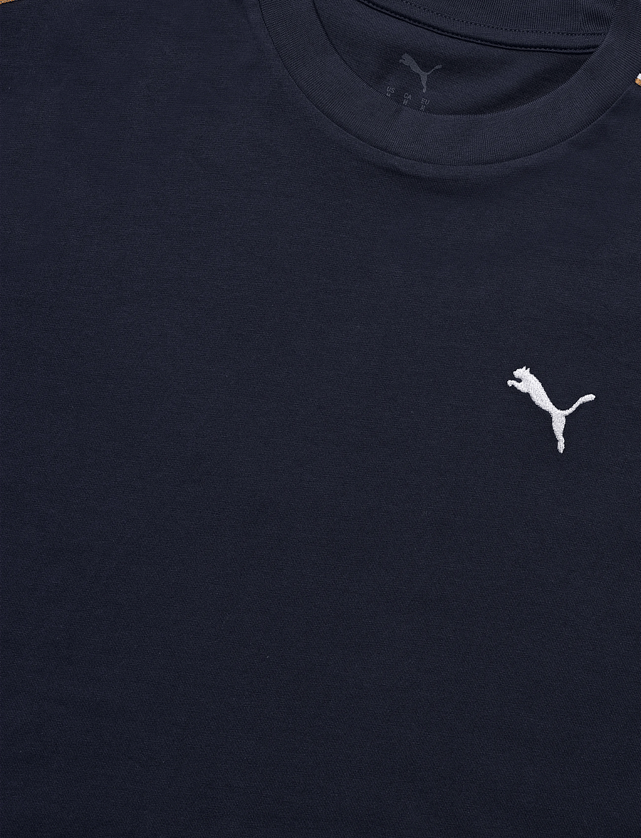 PUMA - ESS ELEVATED TAPE Relaxed Tee - t-shirts - puma navy - 2