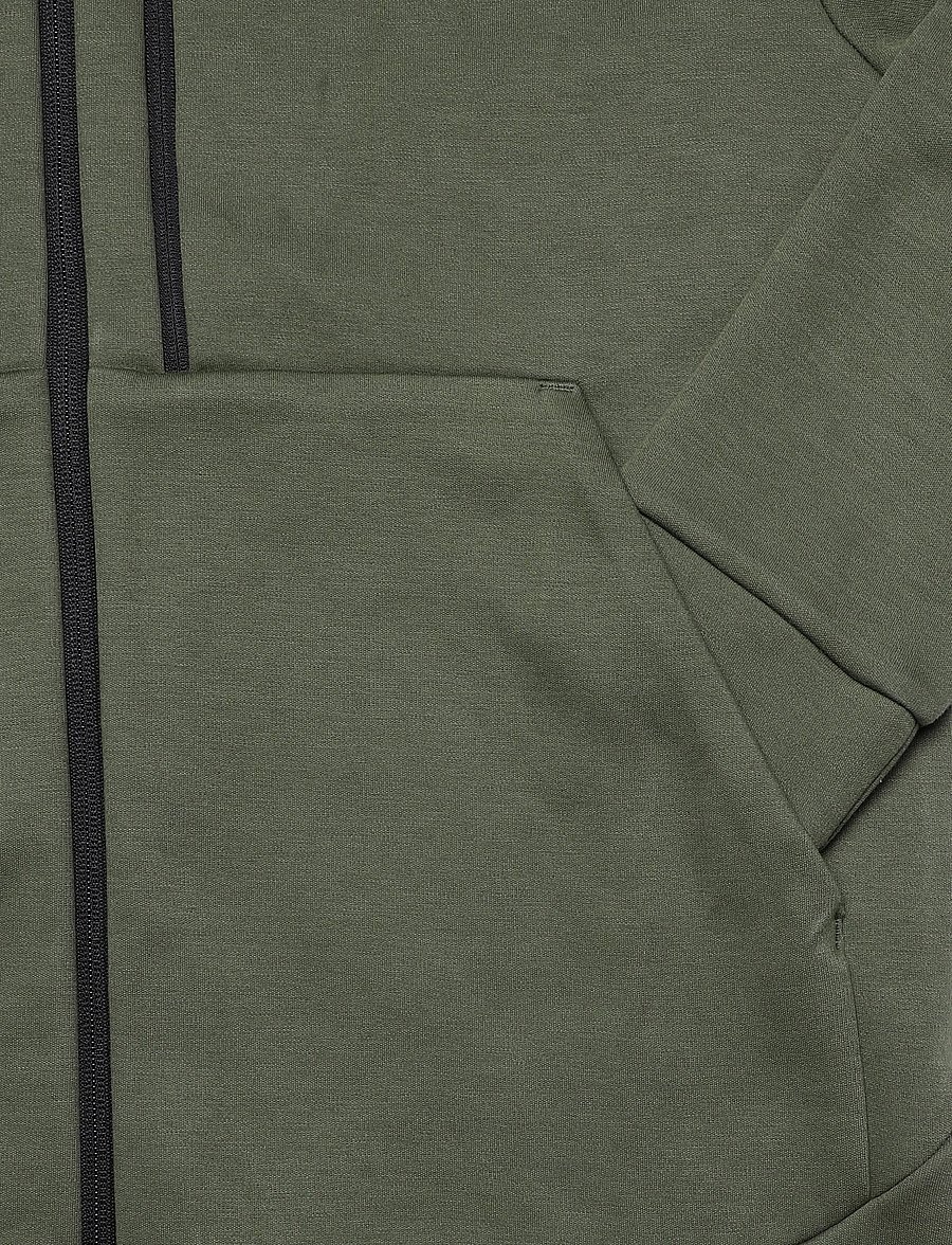 PUMA - PUMATECH Material Mix Full-Zip Hoodie DK - sweatshirts - moss veil - 3