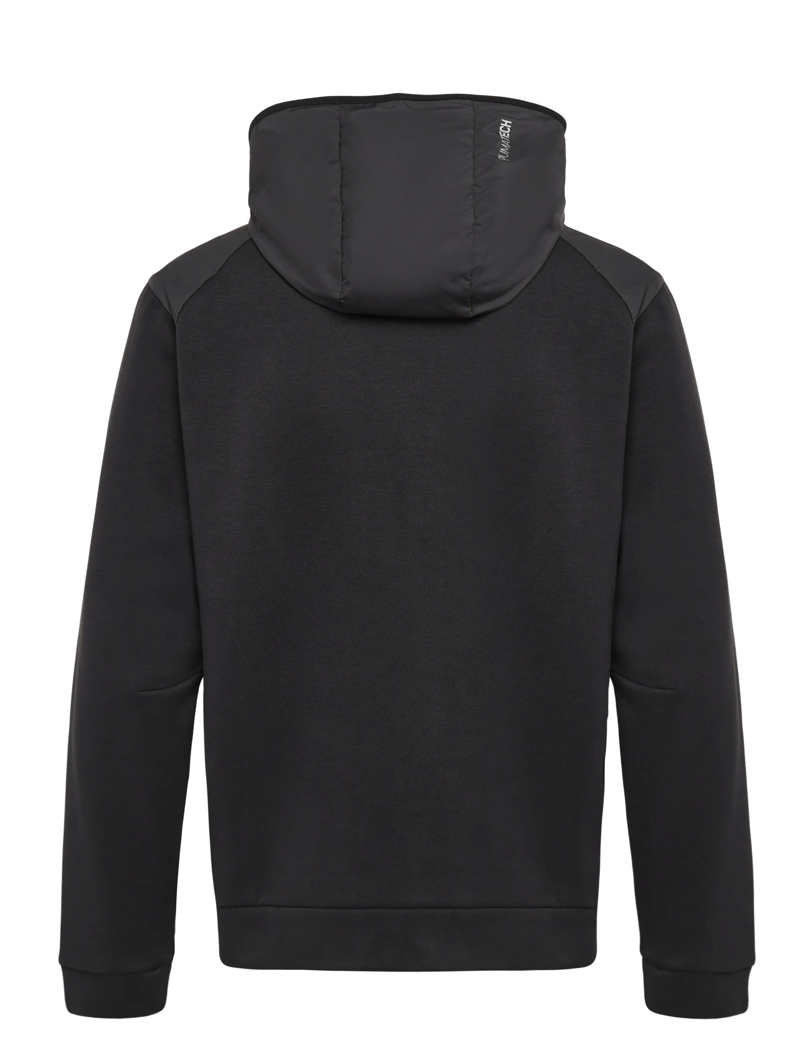 PUMA - PUMATECH Material Mix Full-Zip Hoodie DK - sweatshirts - puma black - 1