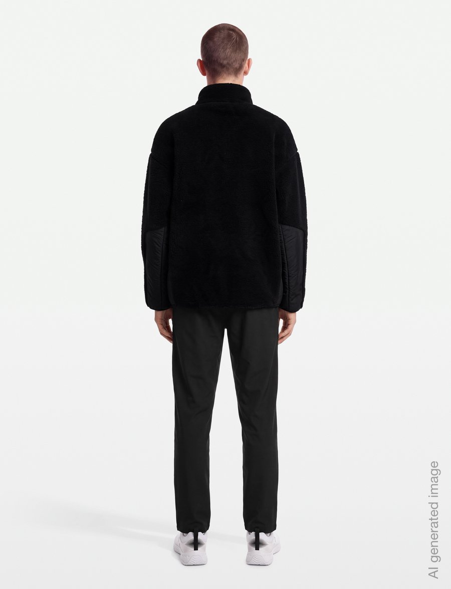 PUMA - Hybrid Re:Fibre Sherpa Jacket M - casual jackets - puma black - 4