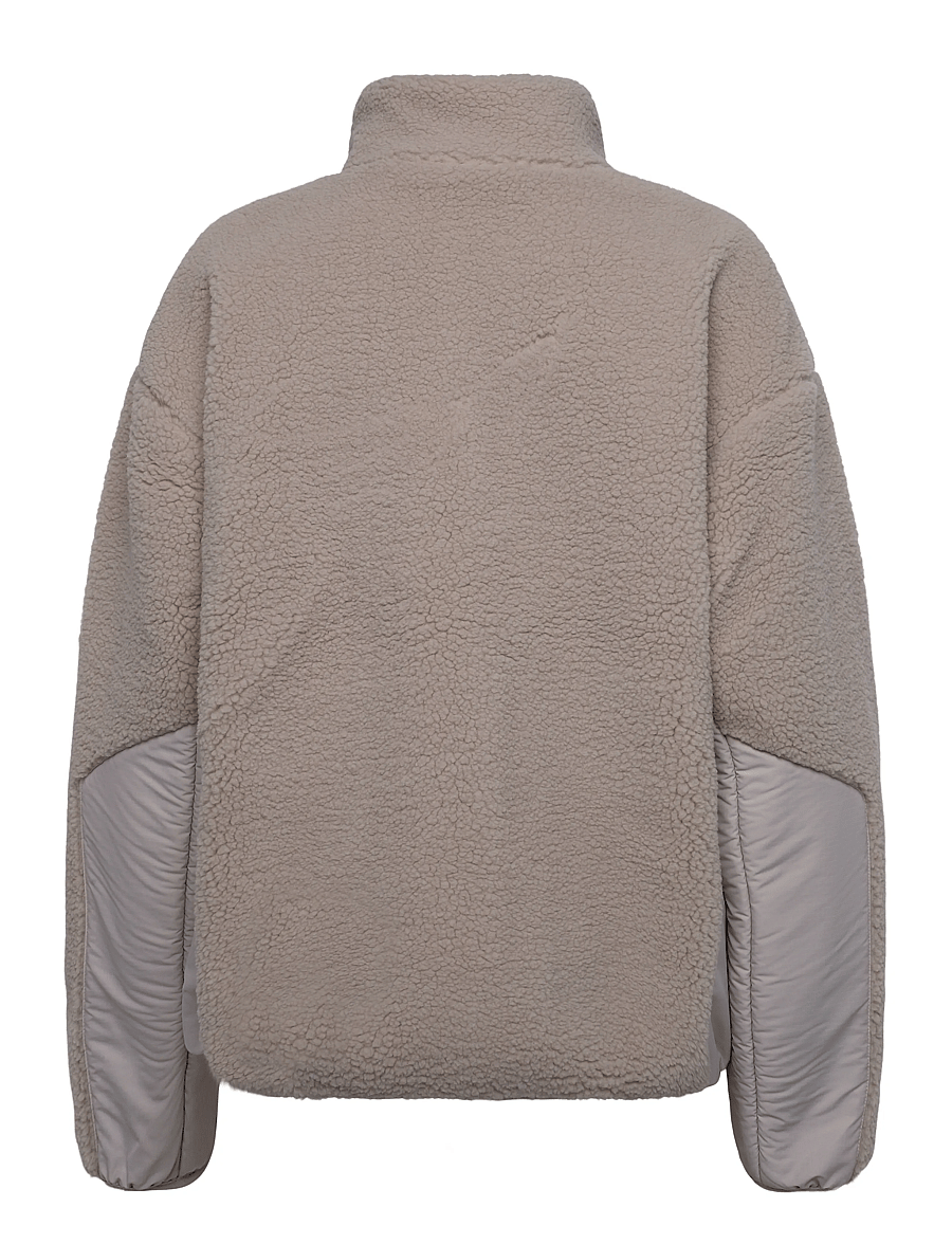 PUMA - Hybrid Re:Fibre Sherpa Jacket M - casual jackets - silver fog - 1